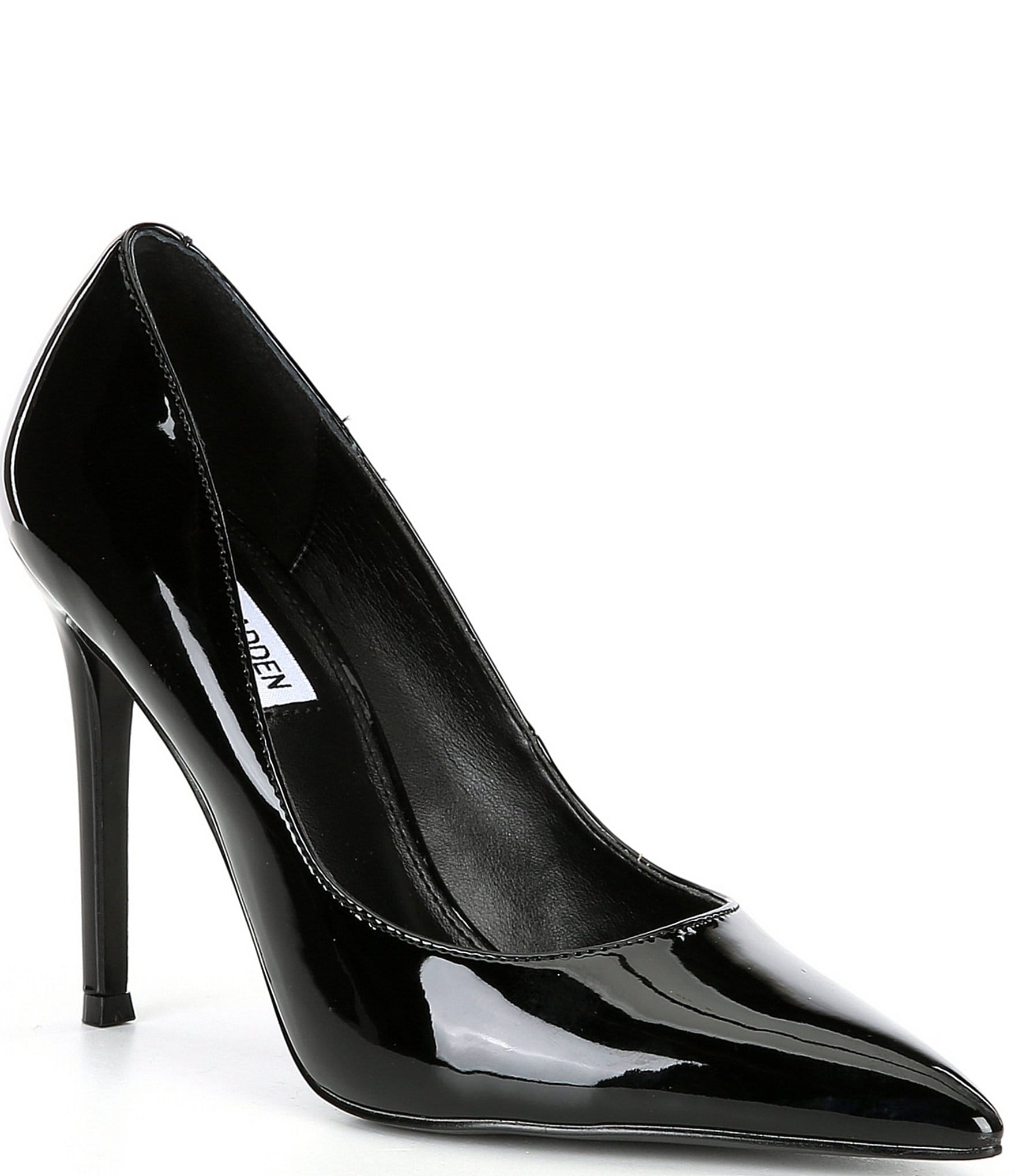 LIZZY Black Patent Leather Pumps – Pomkin