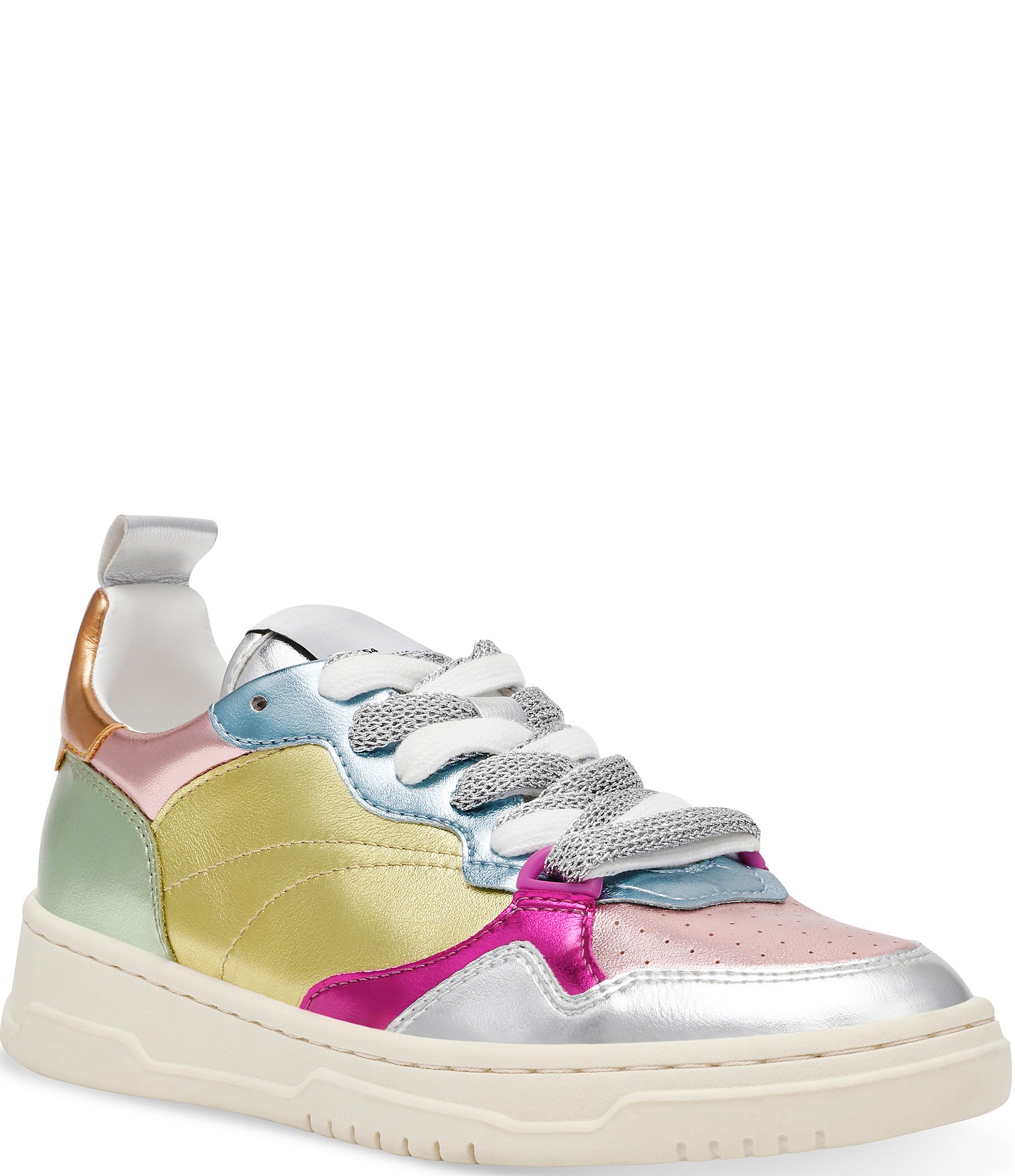 Steve Madden Everlie Metallic Colorblock Retro Sneakers | Dillard's