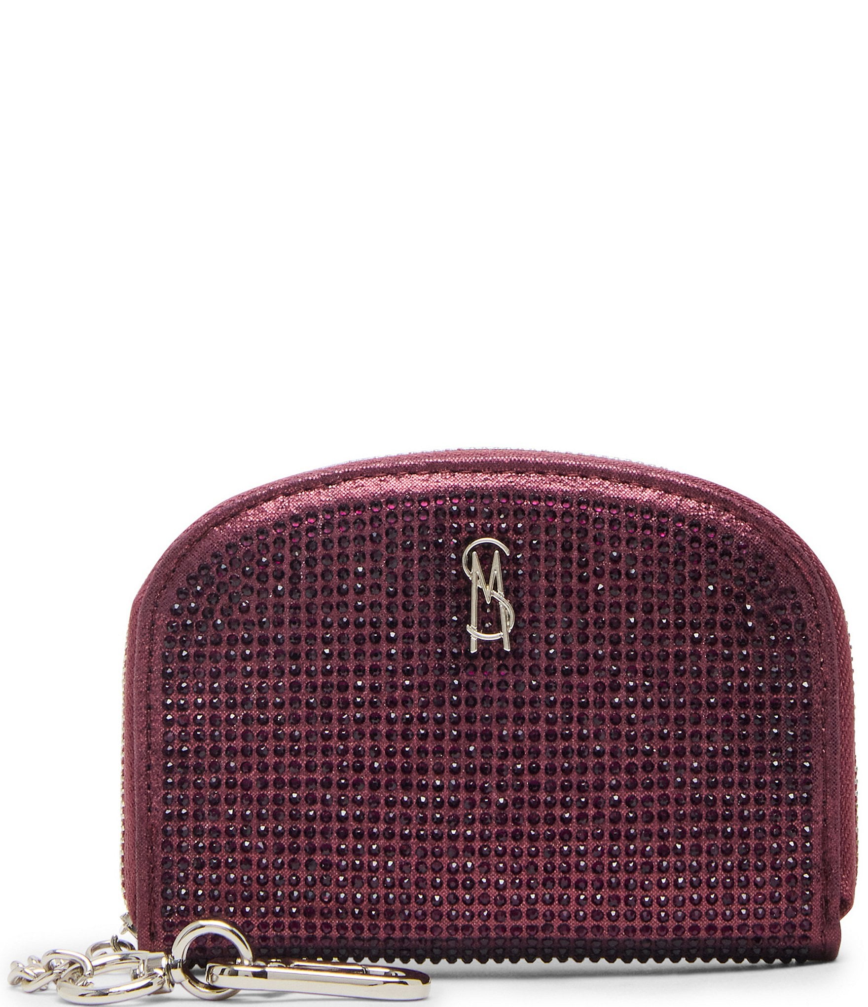 Steve Madden Gems Boxed Bling Zip around Pouch