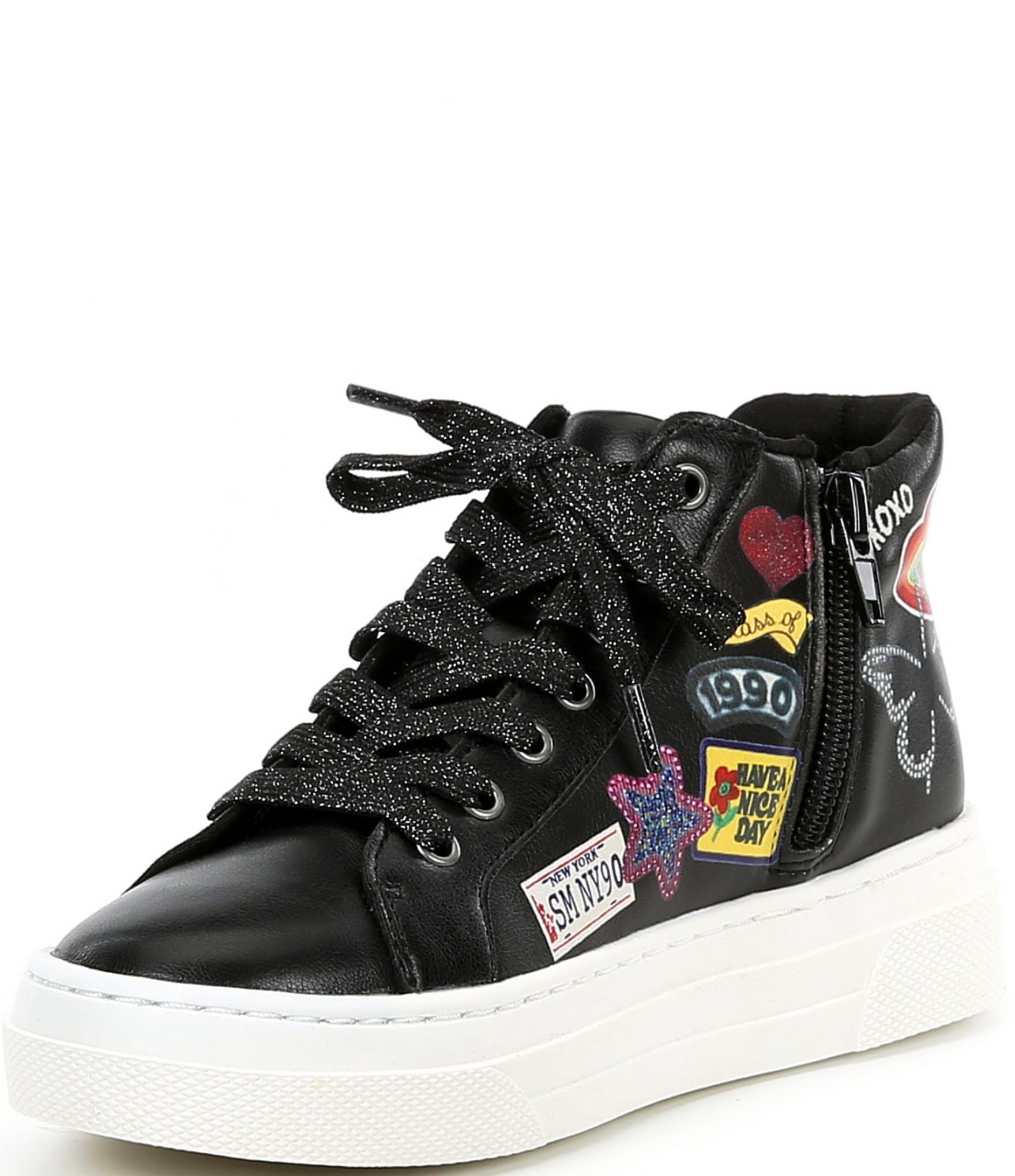 Steve Madden Girls' J-Beta High Top Sneakers (Youth)