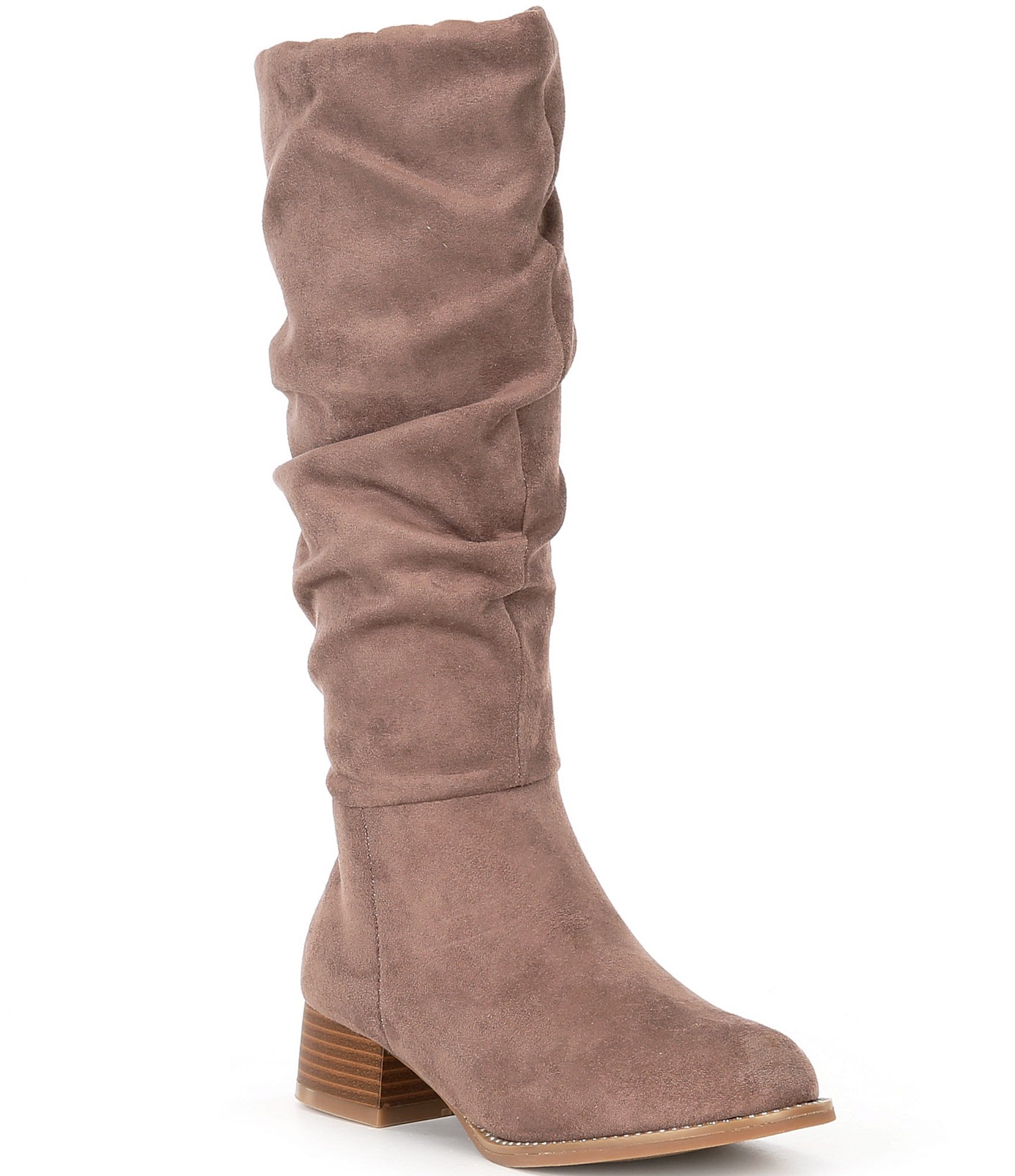 Dillards slouch boots best sale