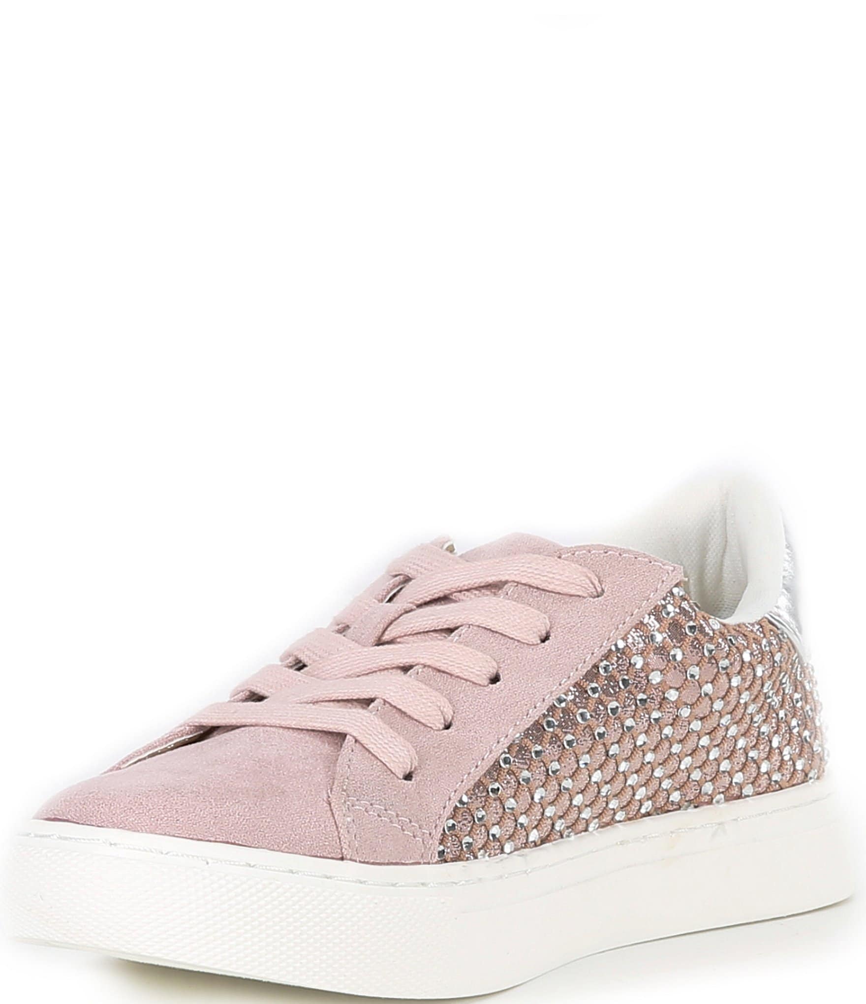 Steve Madden Girls' J-Rowdy Metallic Rhinestone Sneakers (Youth)