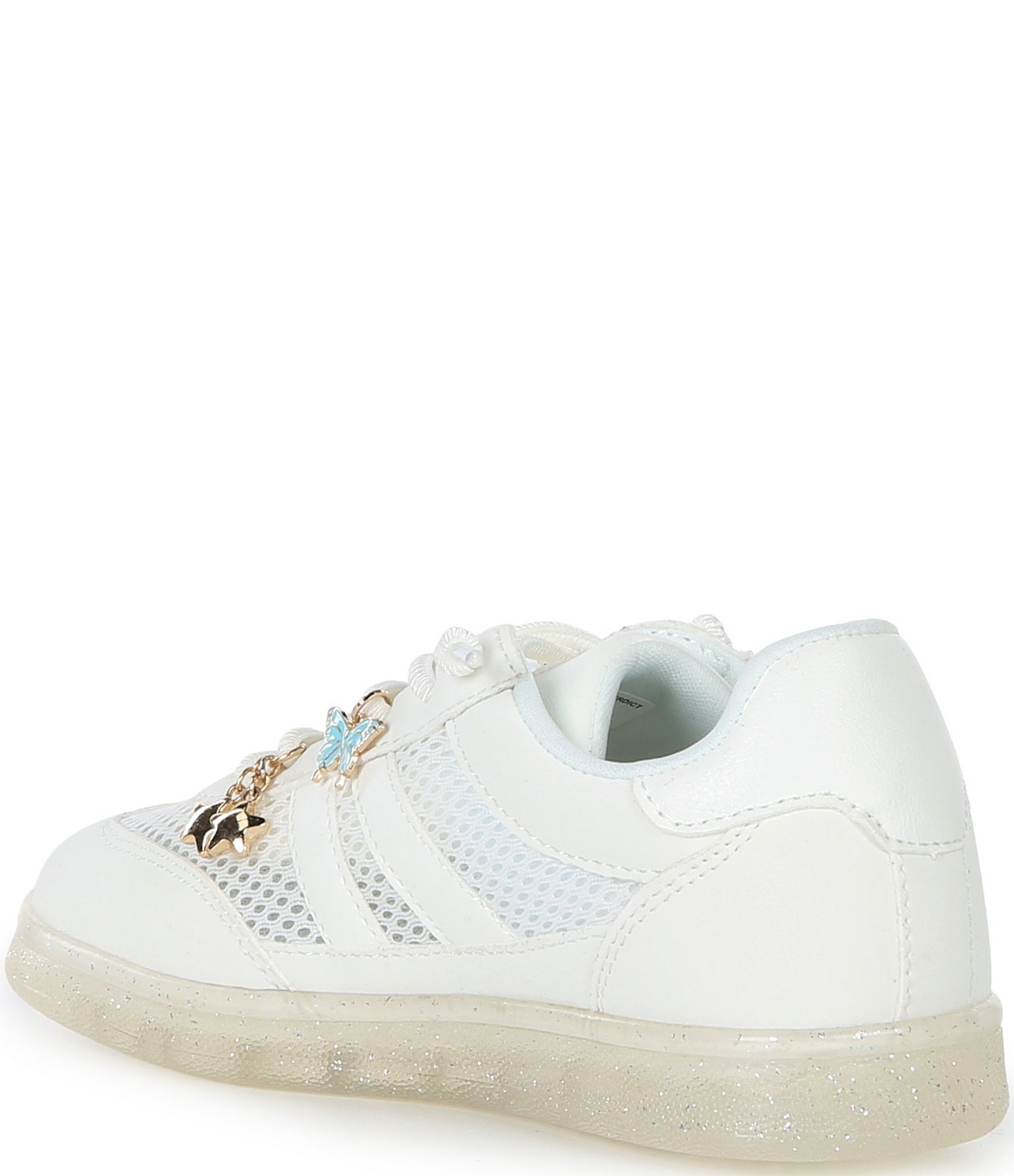 Steve Madden Girls' J-Verdict Mesh Charm Ornamented Sneakers (Youth)