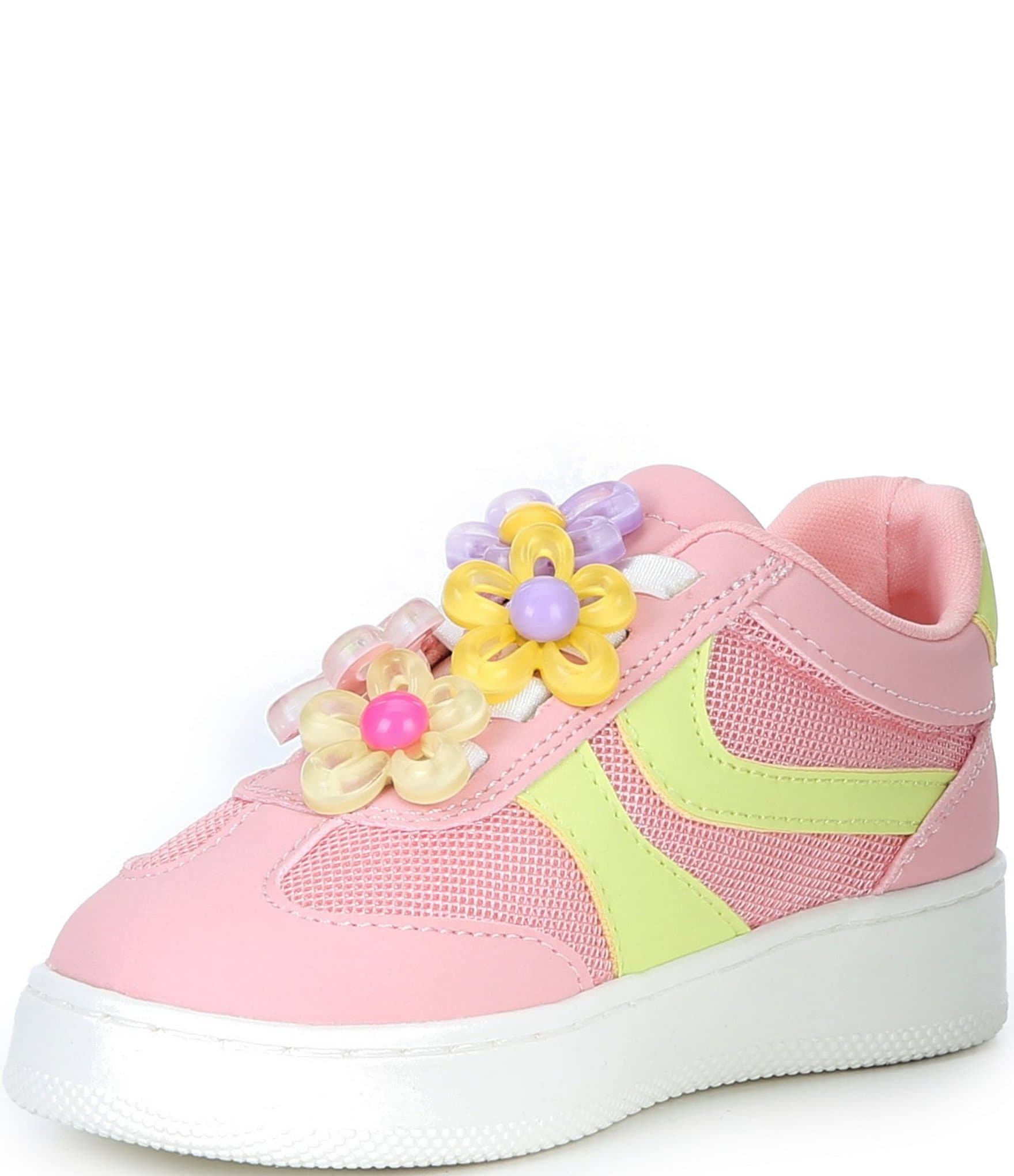 Steve Madden Girls' T-Jersey Charm Ornament Sneakers (Infant)