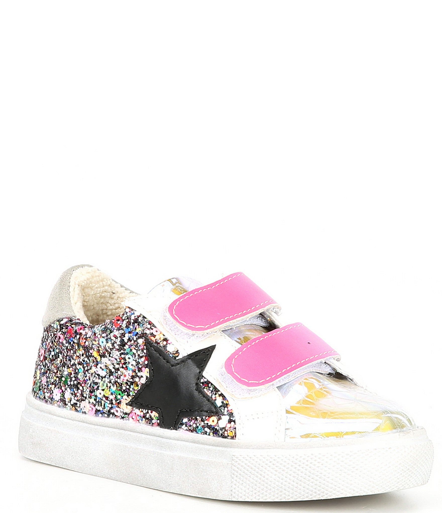 Steve Madden Girls' T-Rezume Glitter Detail Sneakers (Infant) | Dillard's