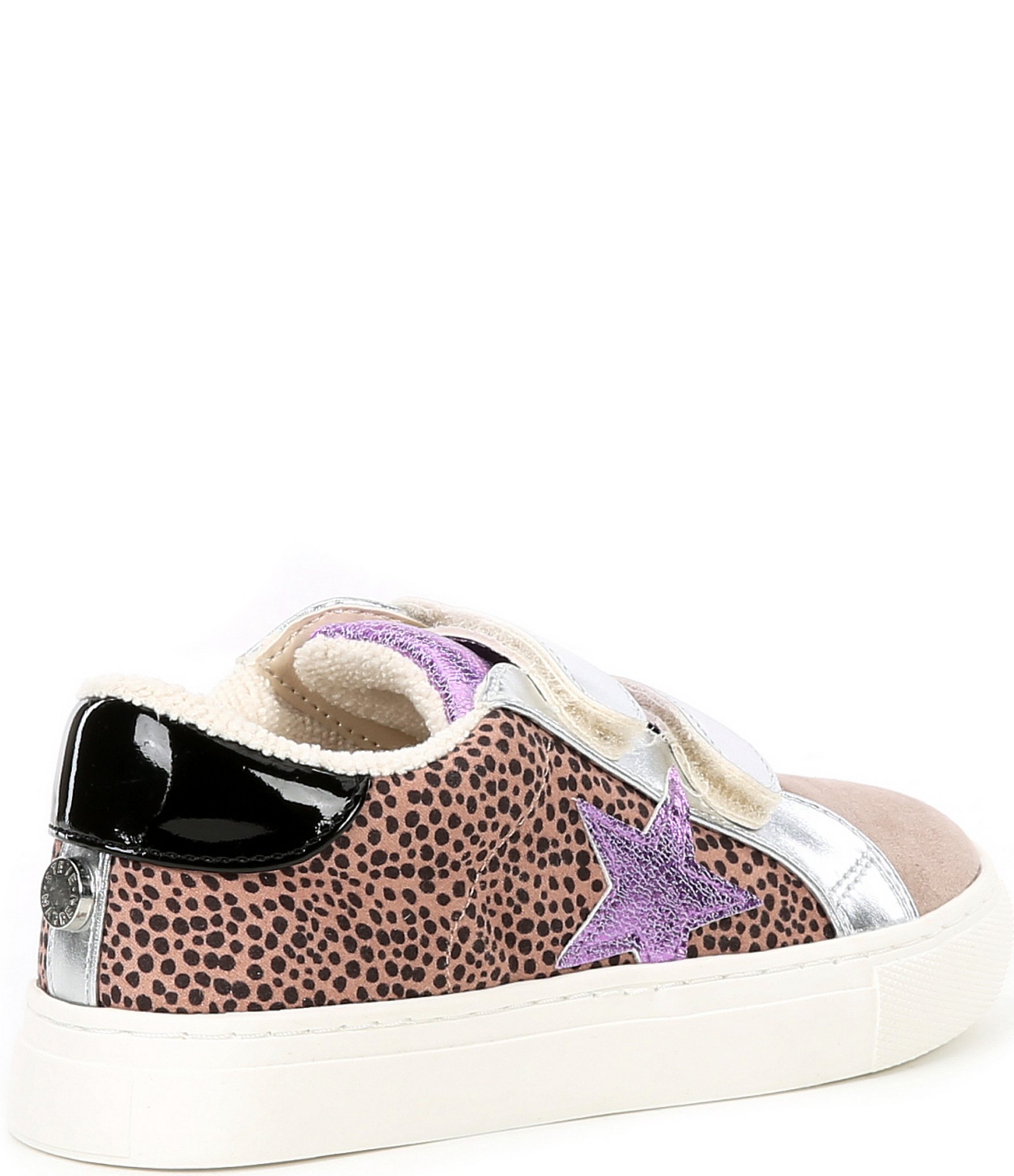 Steve Madden Girls' T-Rezume Metallic Cheetah Sneakers (Toddler)