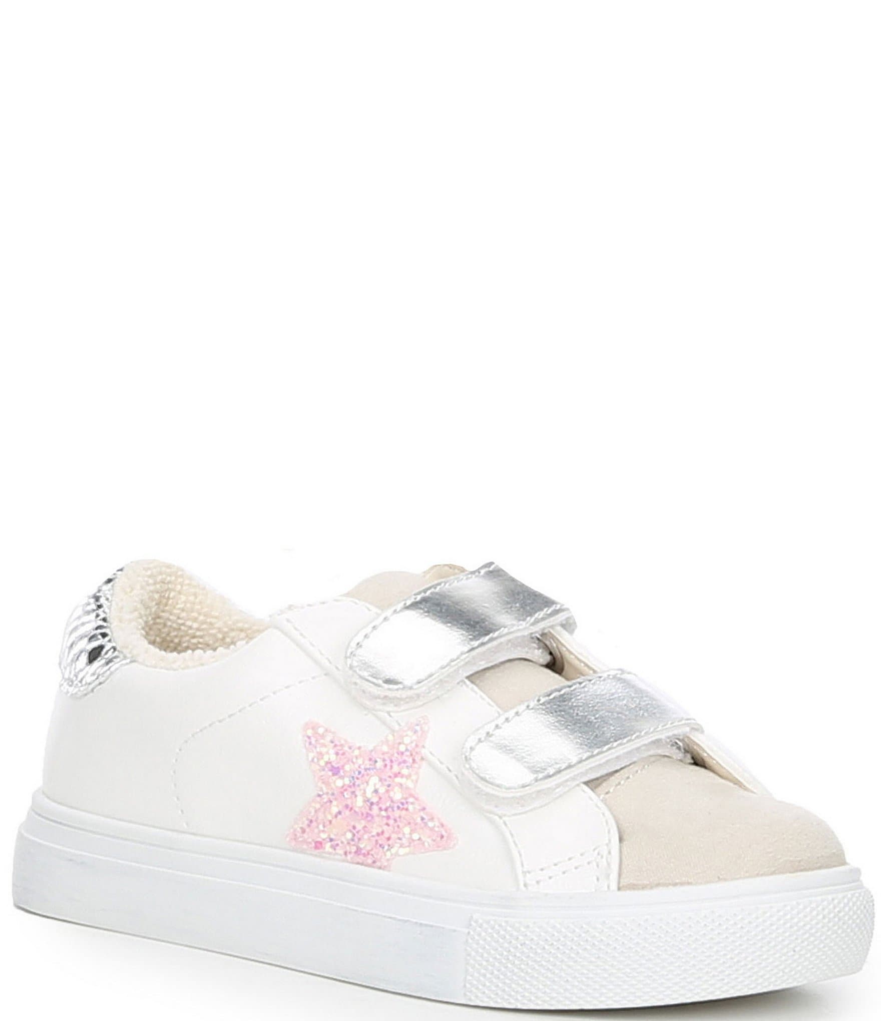 L'Amour Girls Natalie Metallic Playground Sneaker – L'Amour Shoes