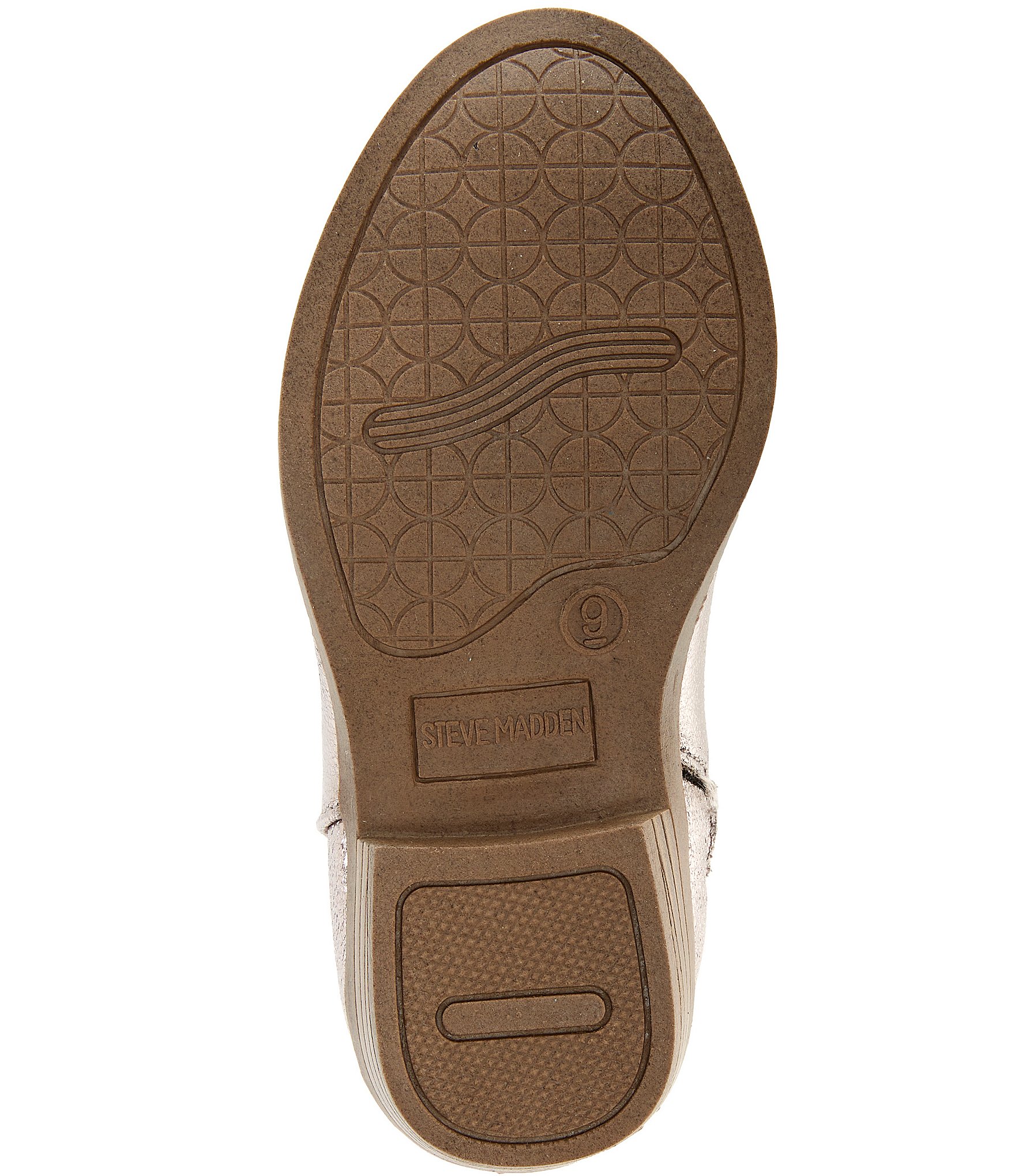 Steve Madden Girls' T-Rinesa Metallic Star Western Boots (Toddler)