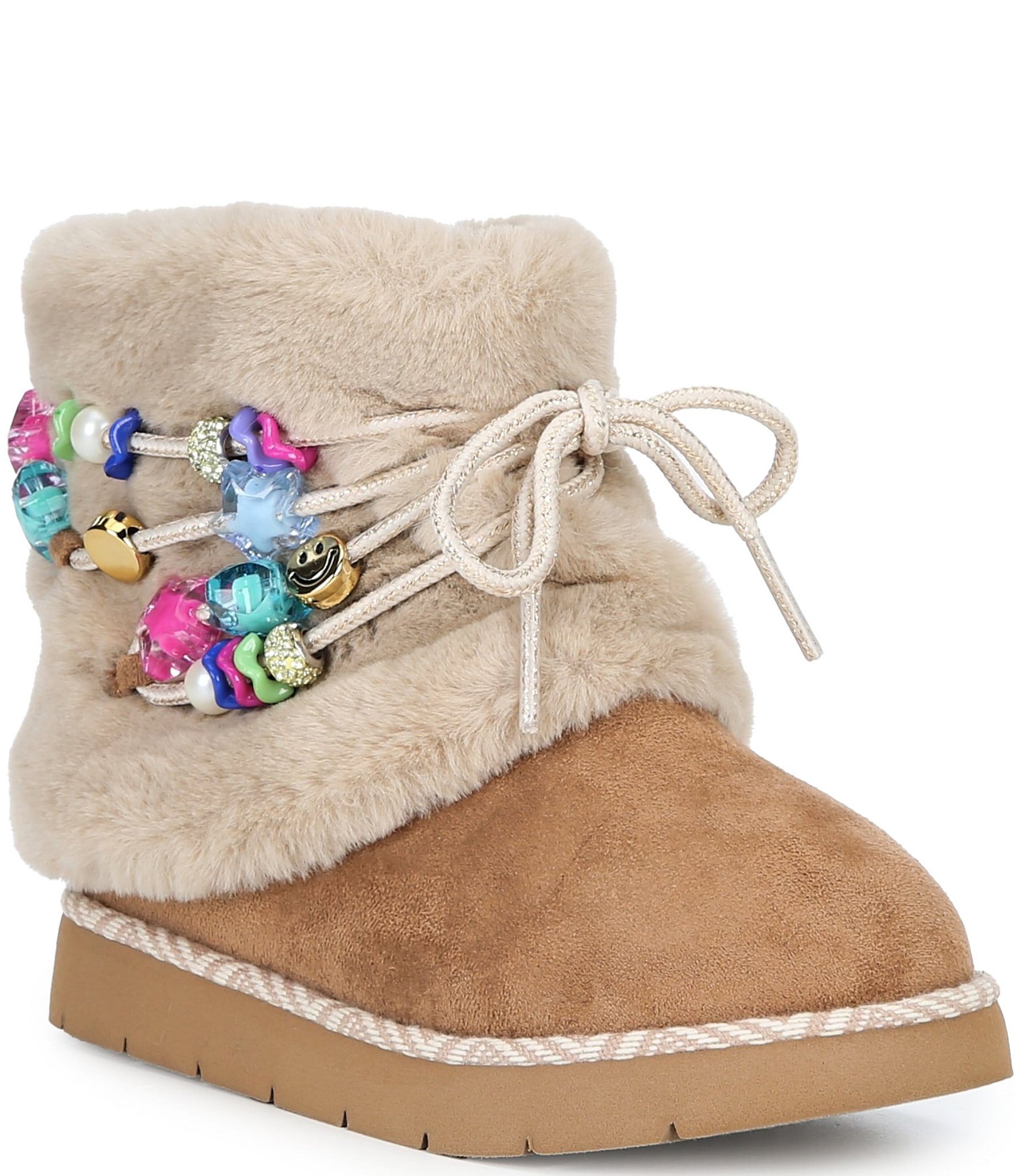 Steve Madden Girl's T-Starly Charm Boots Infant
