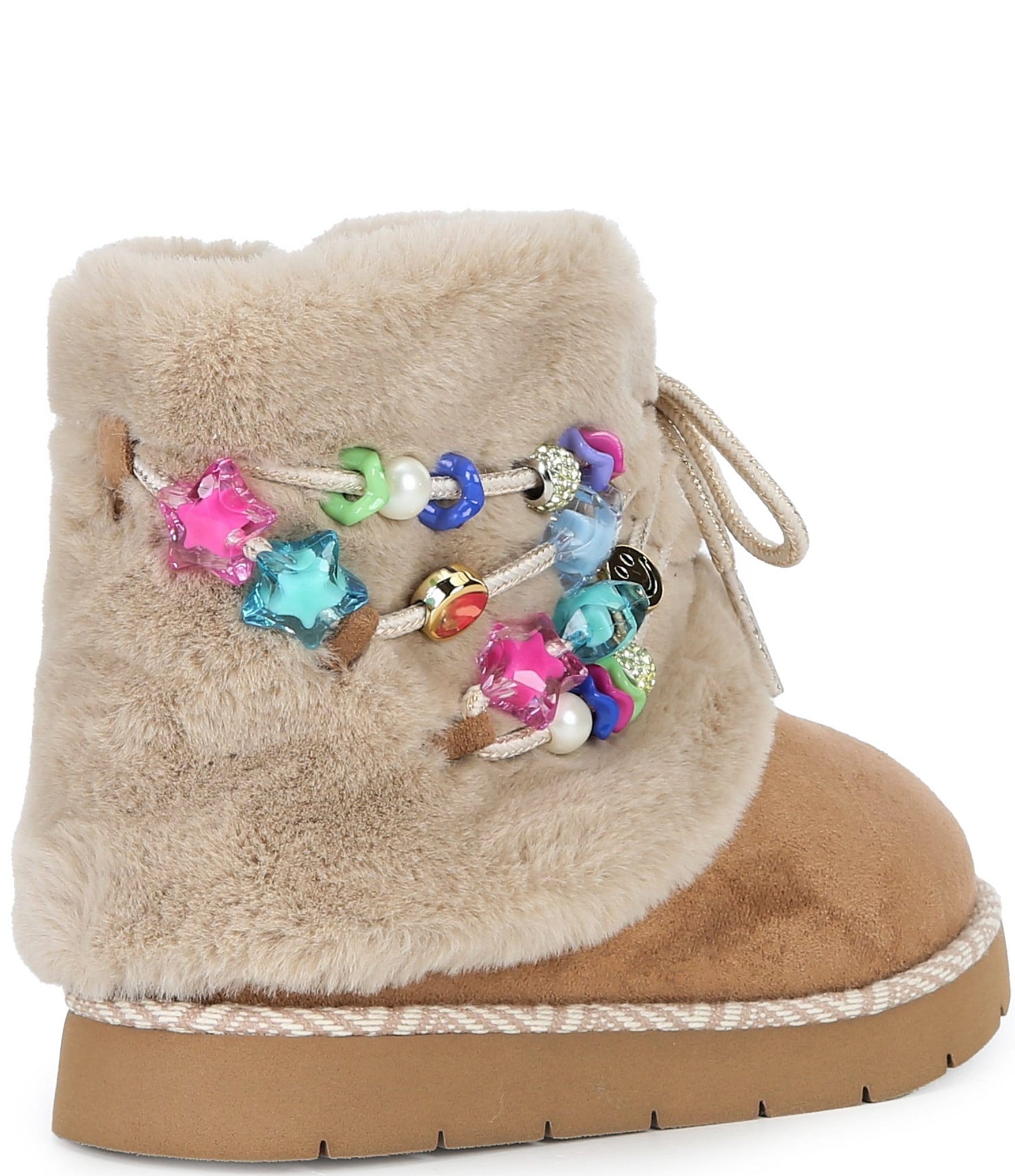 Steve Madden Girl's T-Starly Charm Boots Infant