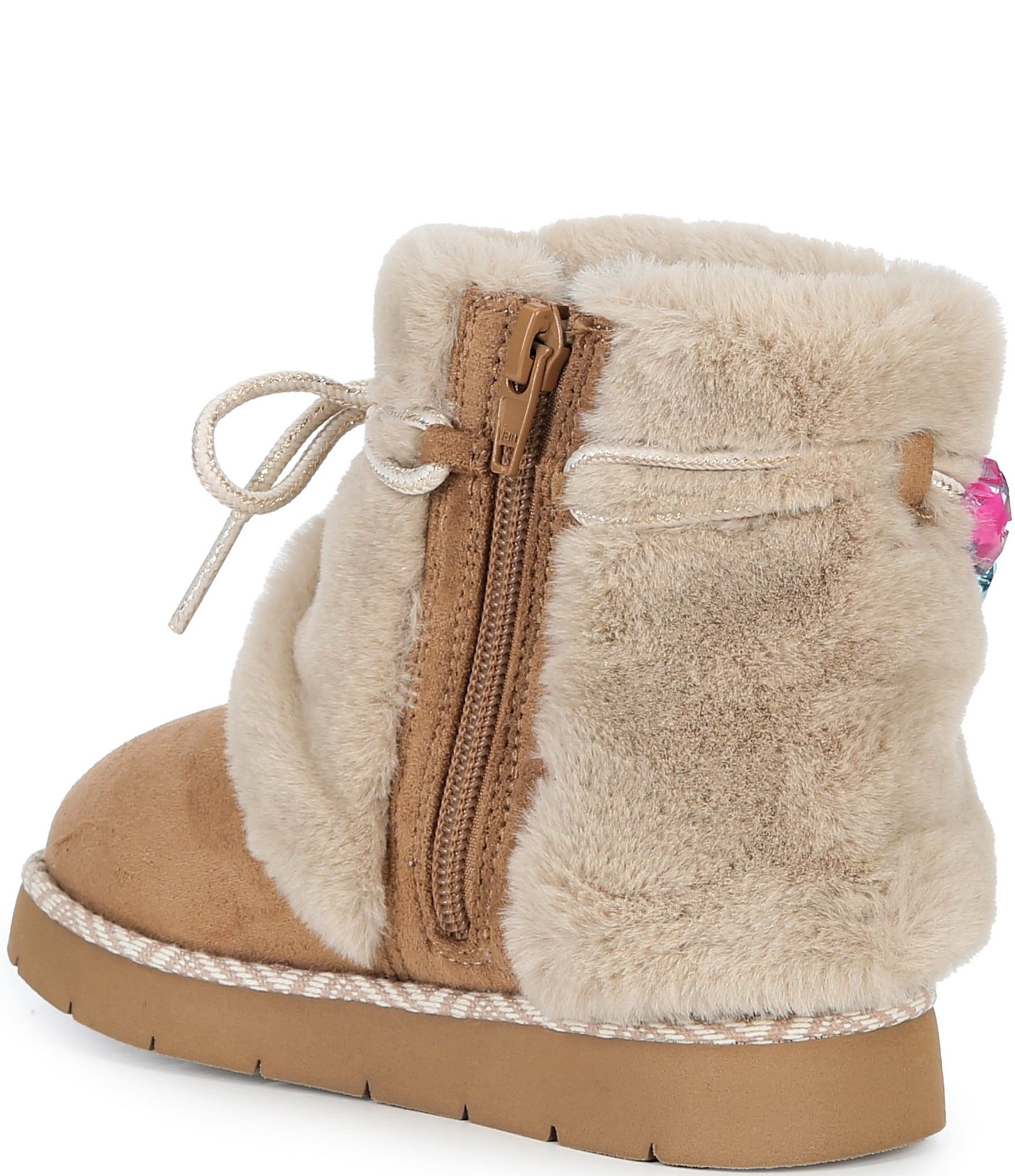 Steve Madden Girl's T-Starly Charm Boots Infant