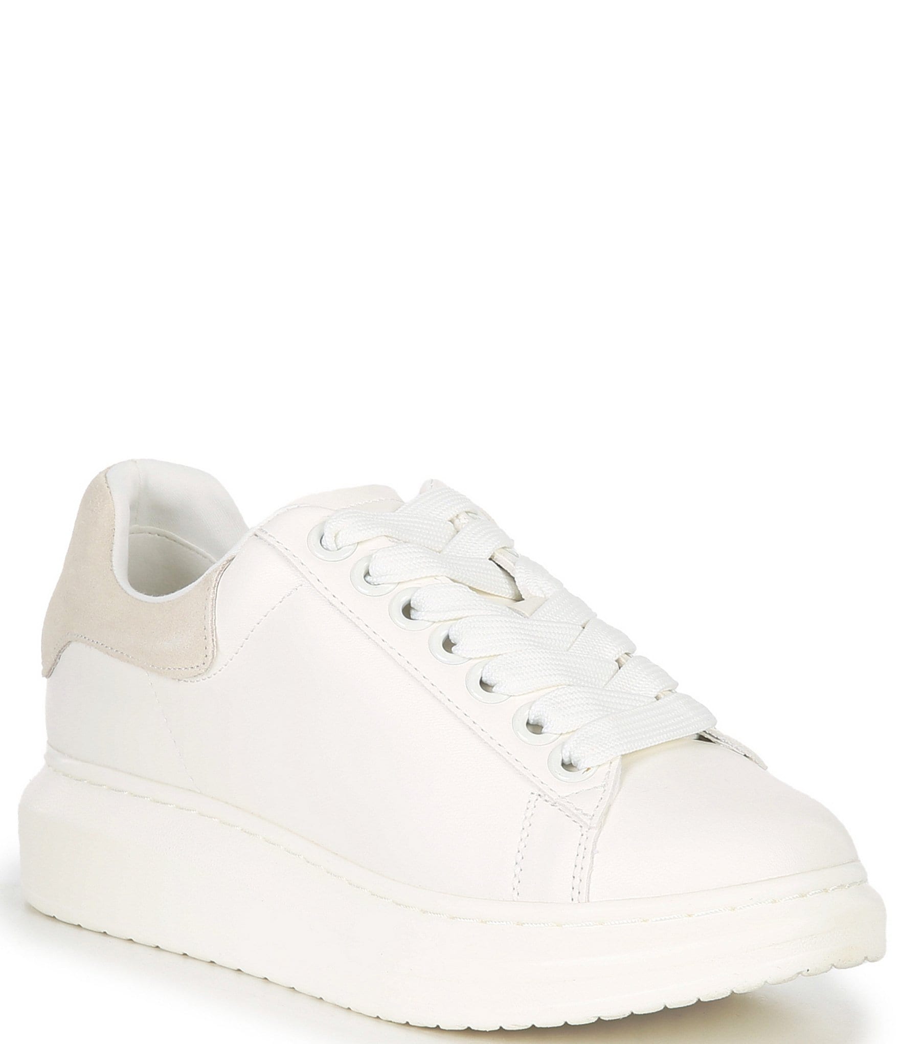 Steve Madden Glacer Suede Heel Platform Sneakers | Dillard's