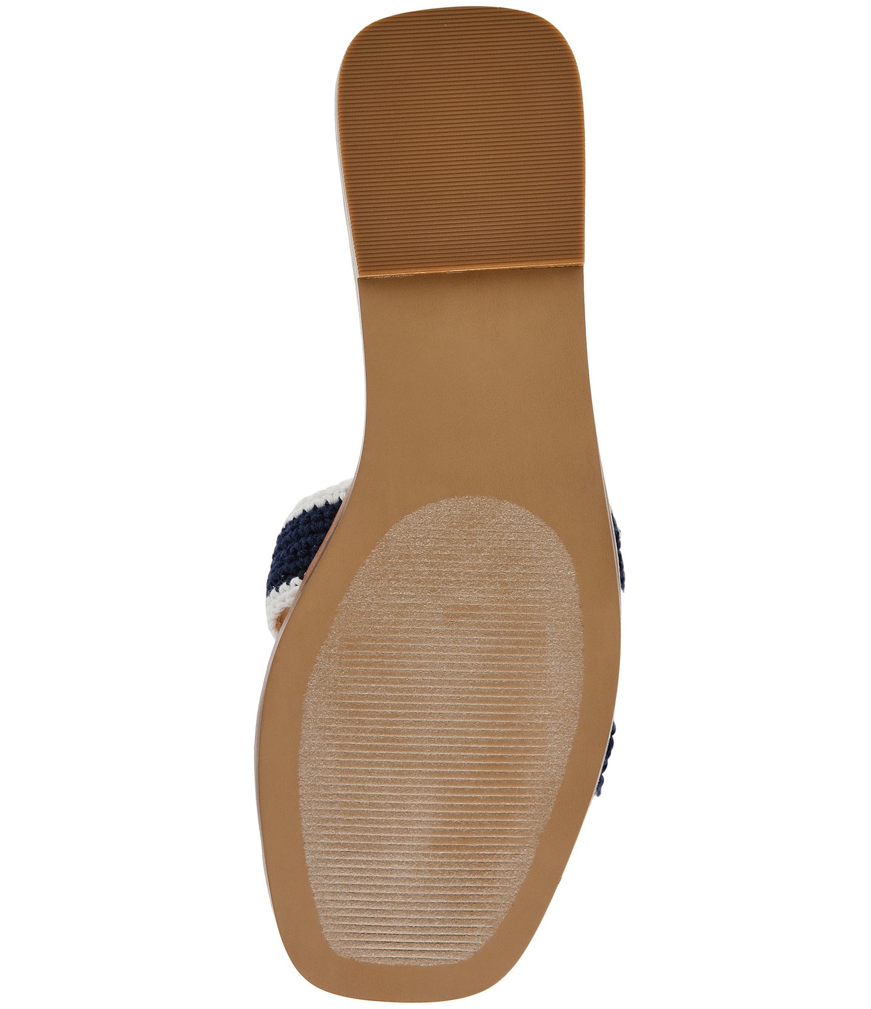 Steve Madden Hadyn Macrame Woven Flat Slide Sandals