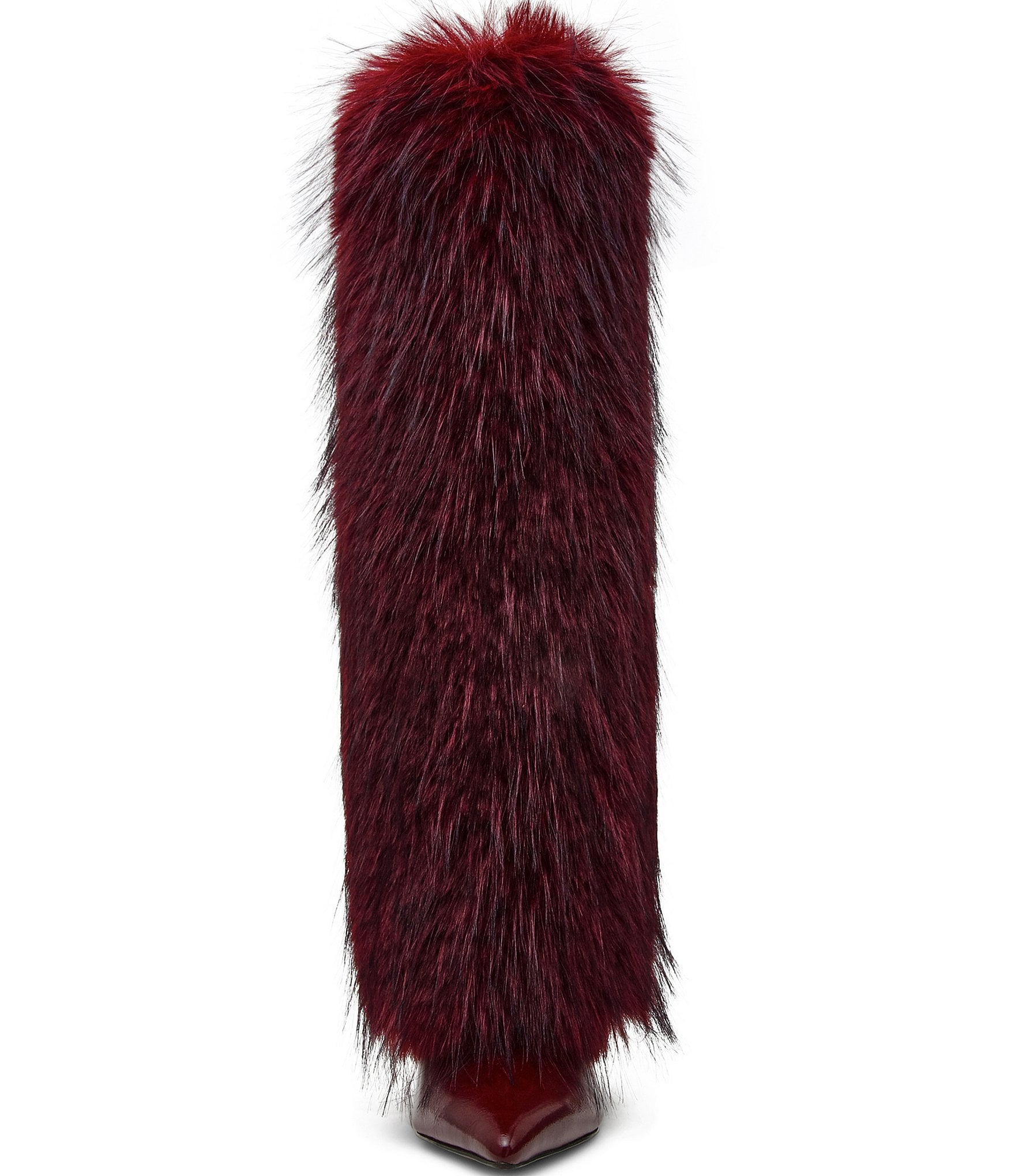 Steve Madden Icon Faux Fur Fold Over Knee High Boots