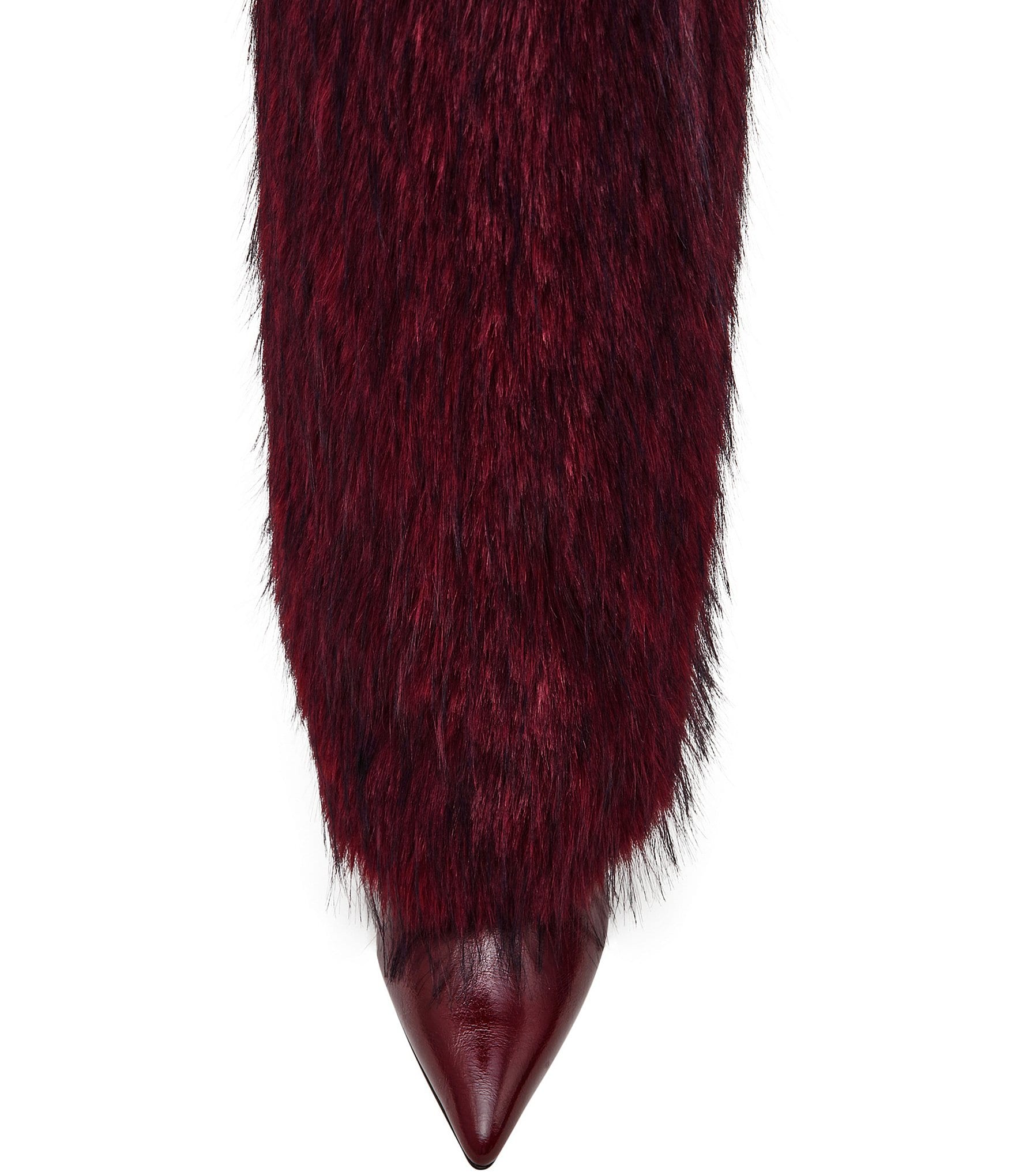Steve Madden Icon Faux Fur Fold Over Knee High Boots