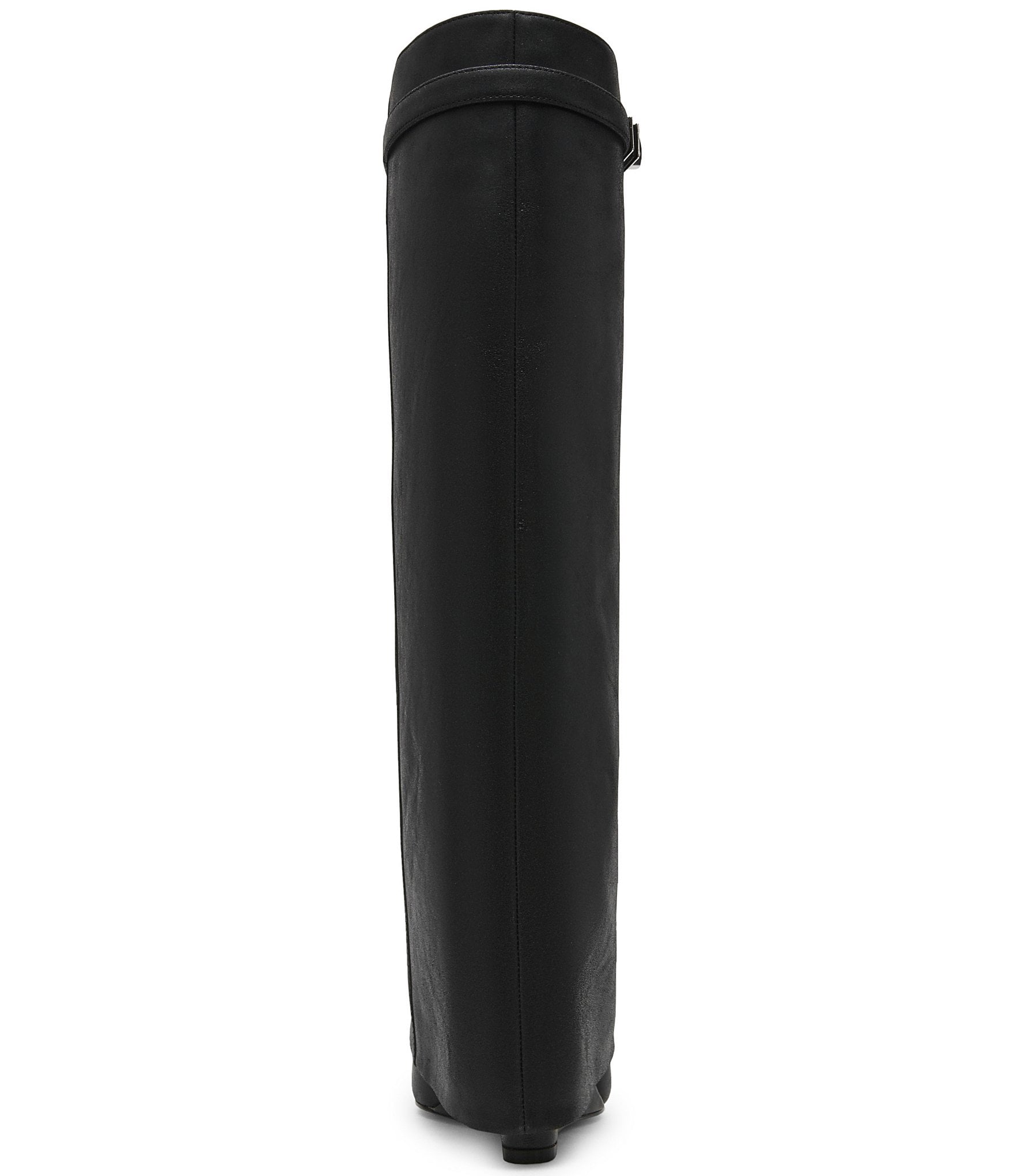 Steve Madden Impala Leather Fold Over Tall Wedge Boots