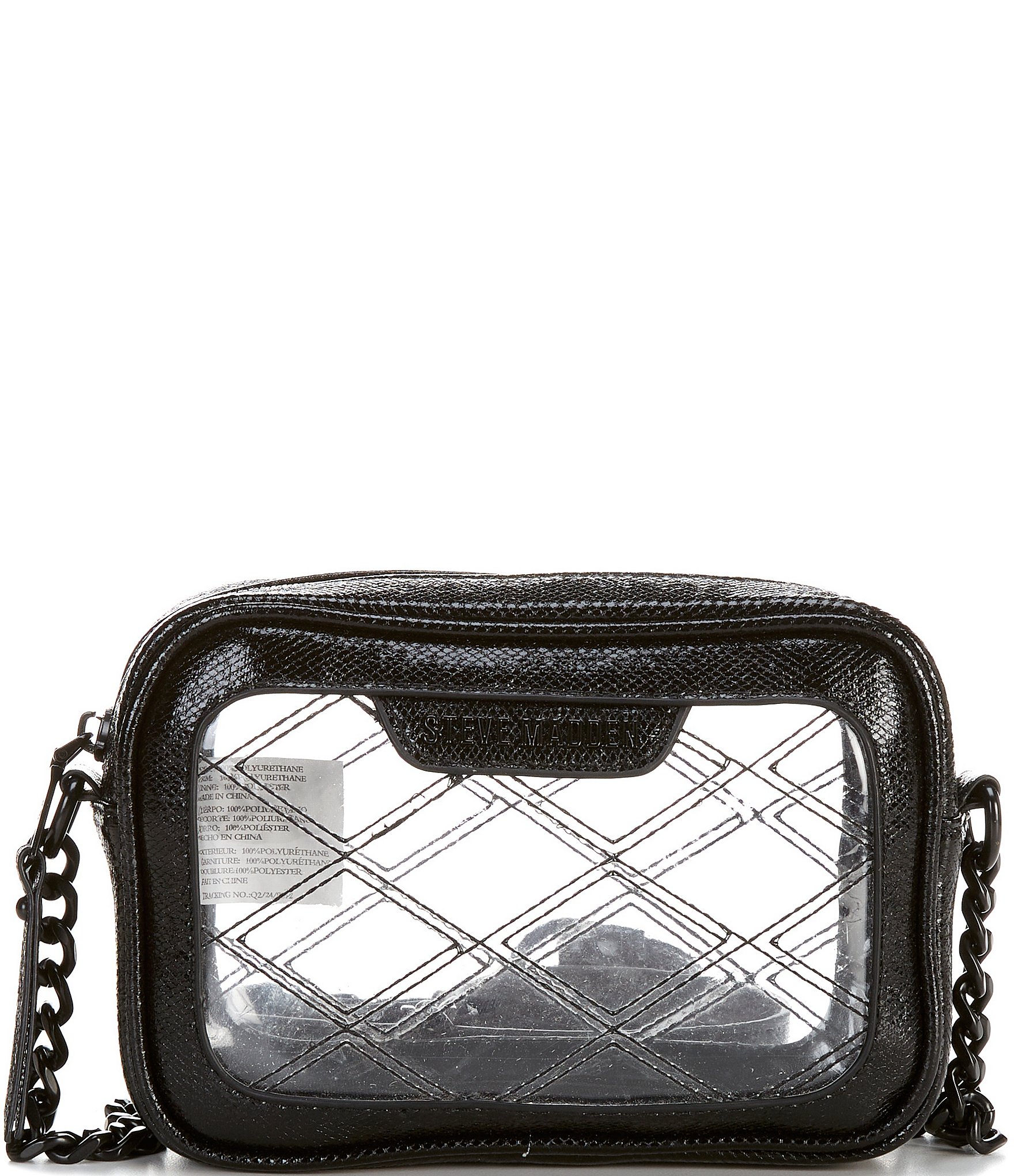 Clear steve madden bag on sale