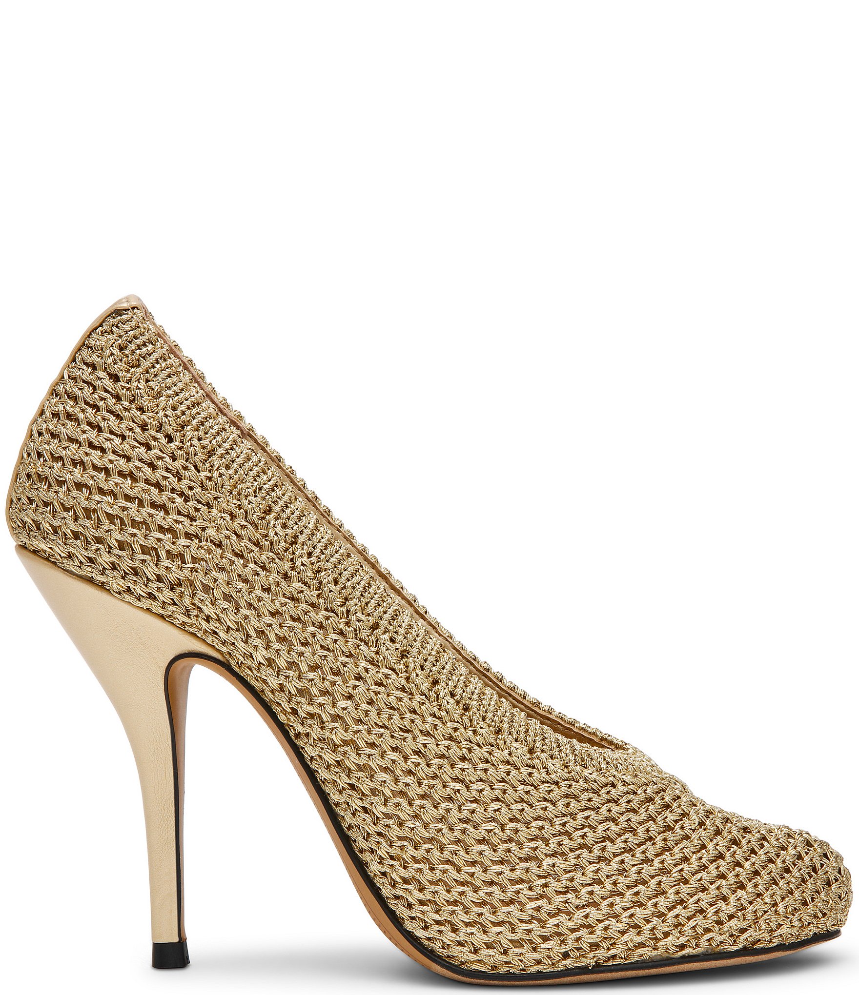 Steve Madden Juliette Woven Split Toe Pumps