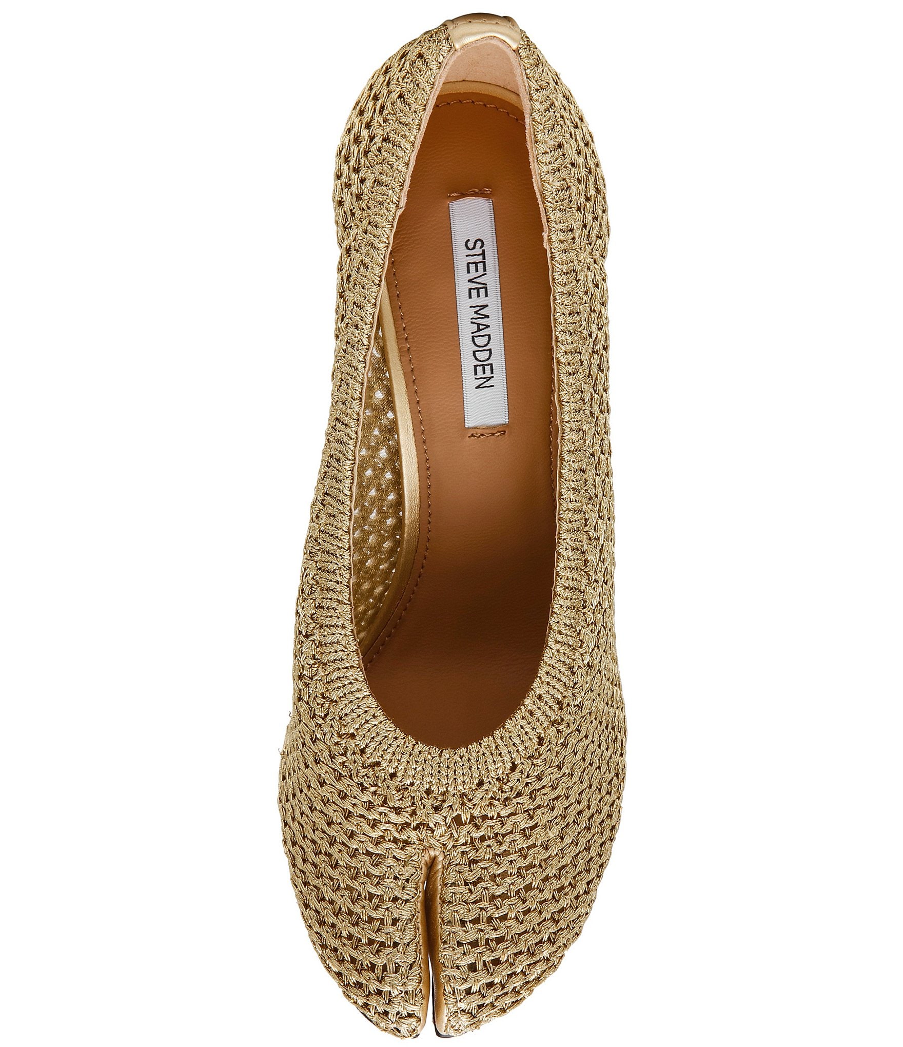 Steve Madden Juliette Woven Split Toe Pumps