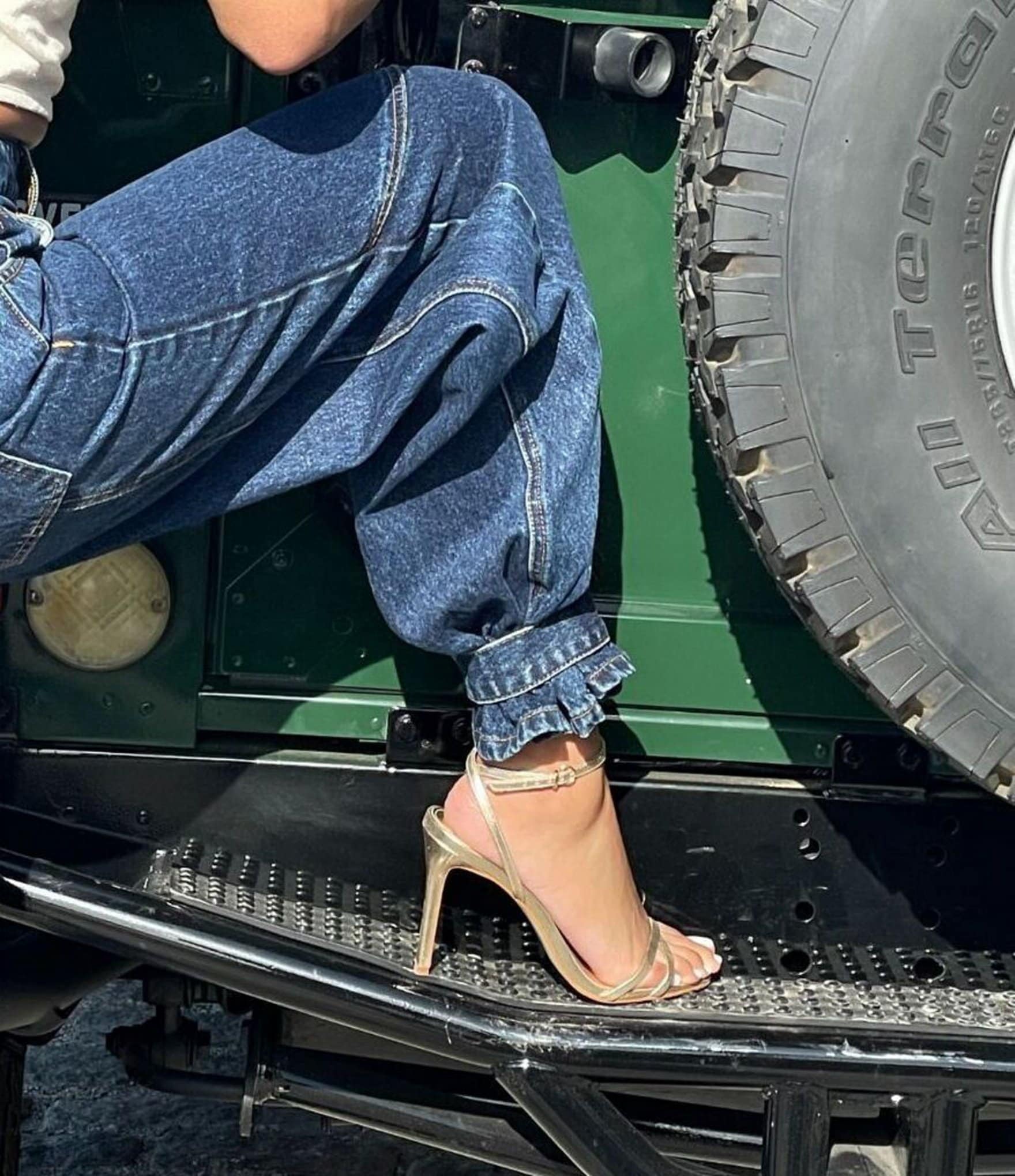 Steve Madden Jypsey Leather Strappy Dress Sandals