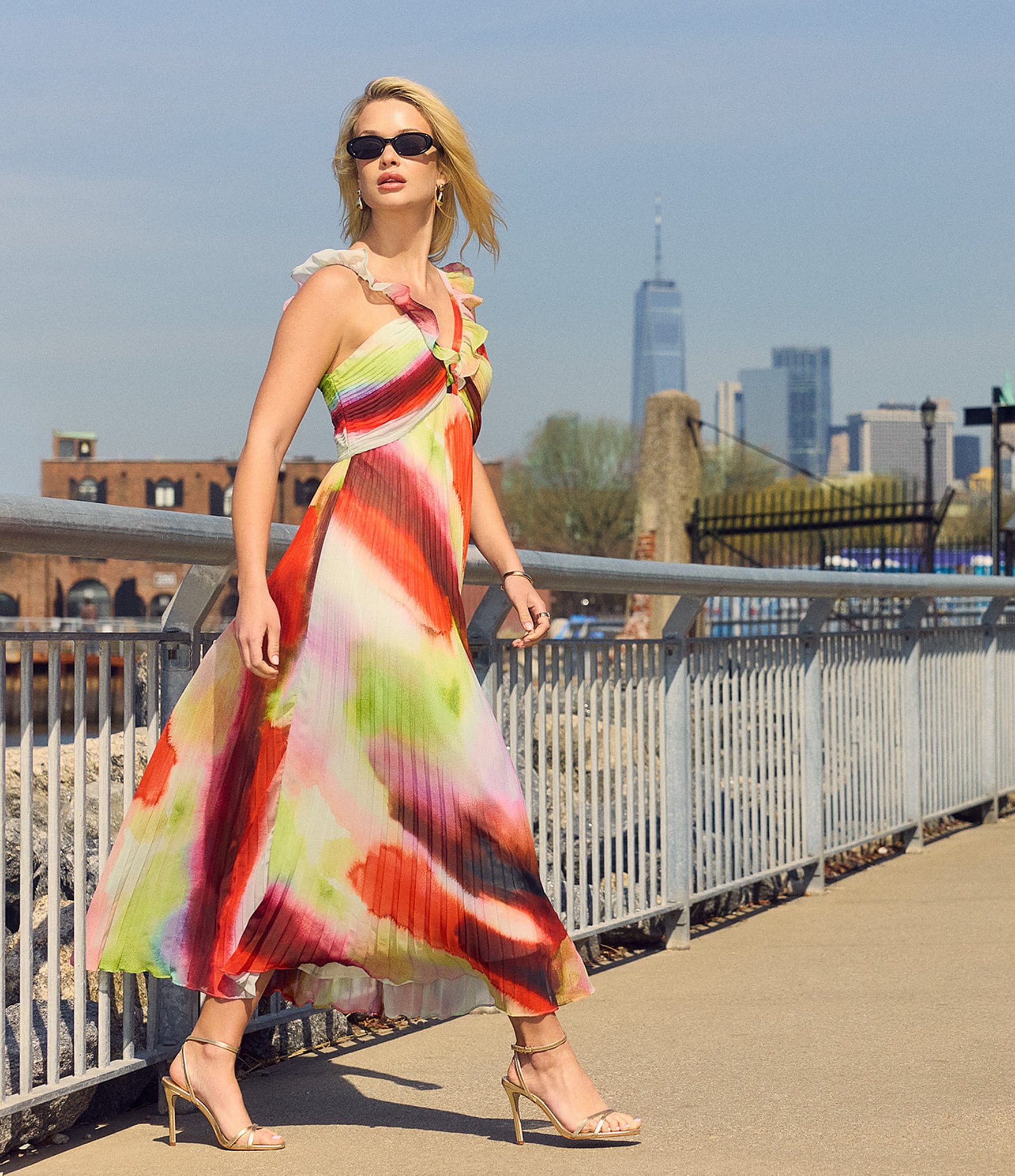 Steve Madden Jypsey Leather Strappy Dress Sandals