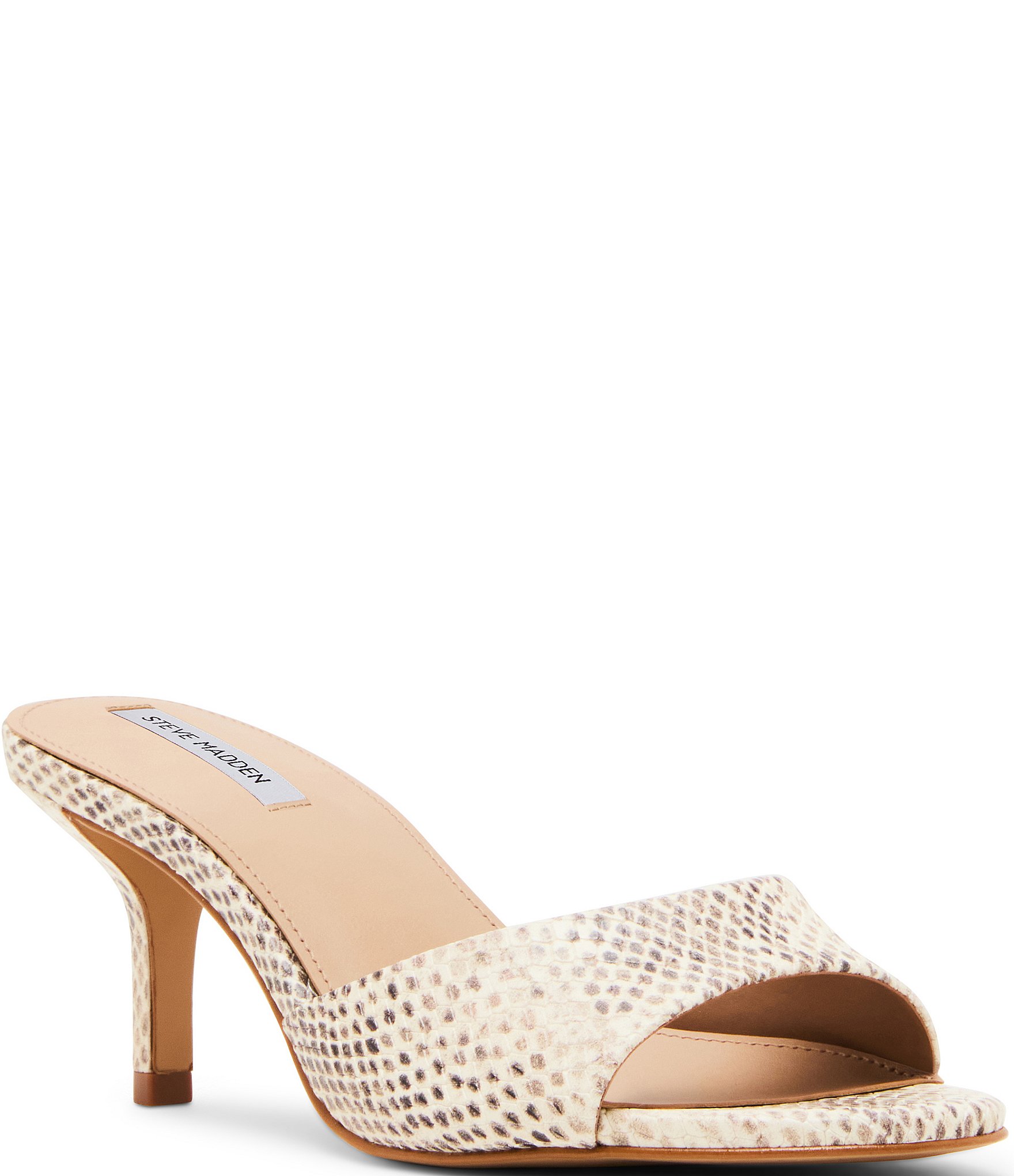 Sandales Plateformes Steve Madden - Blanc, Talon 2.5 Pouces - Taille Probable 5.5 US - Occasion