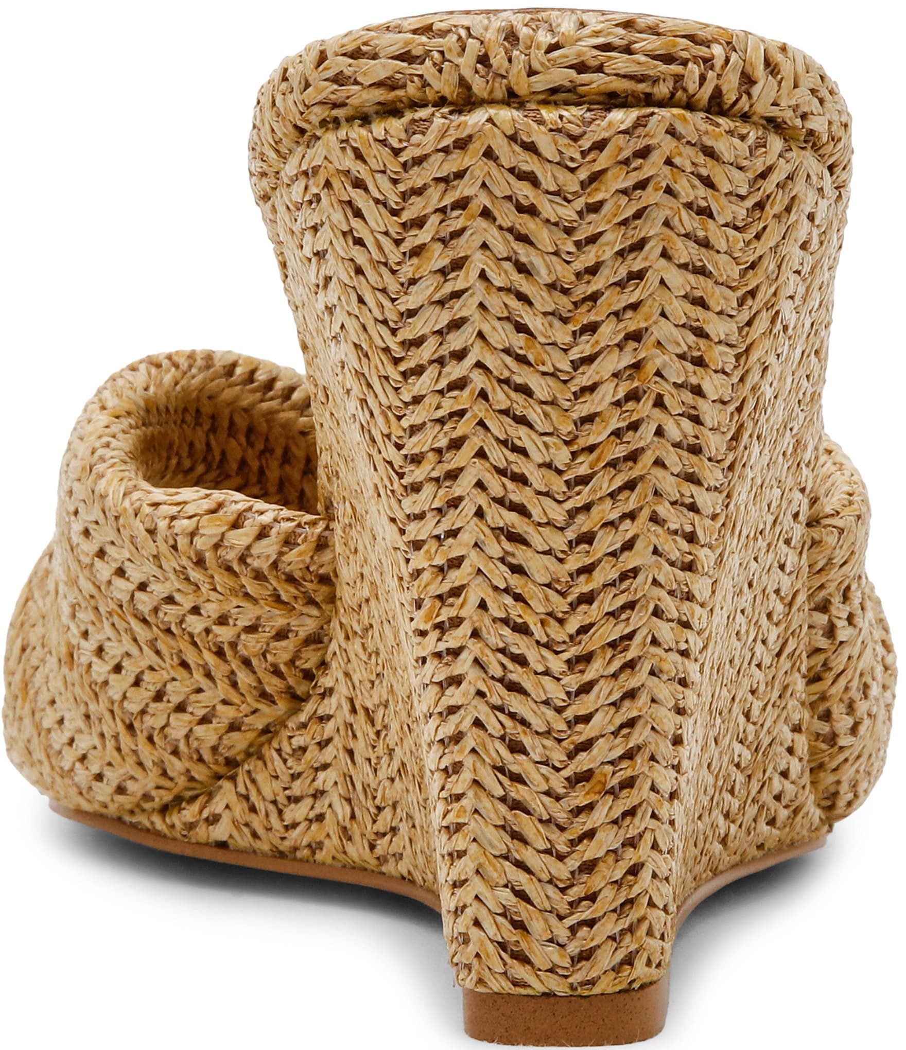 Steve Madden Laelia Raffia Wedge Slide Sandals