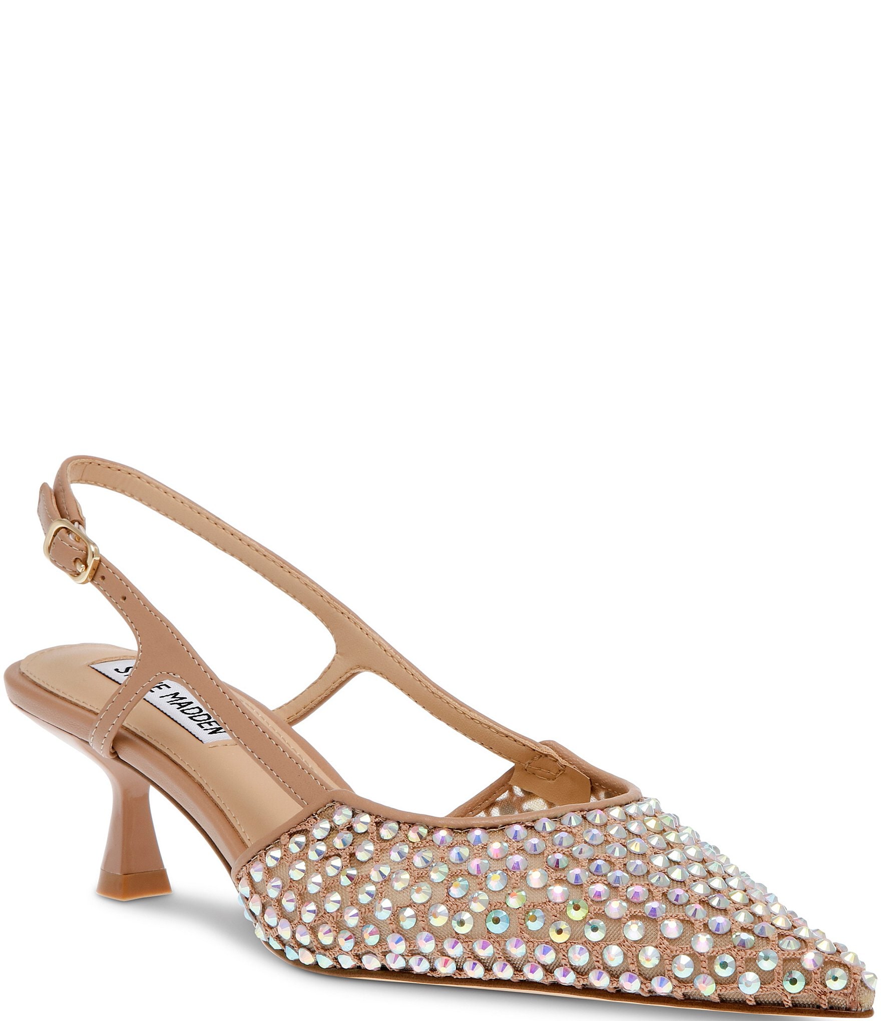 Steve Madden Legaci-R Rhinestone Slingback Pumps | Dillard's