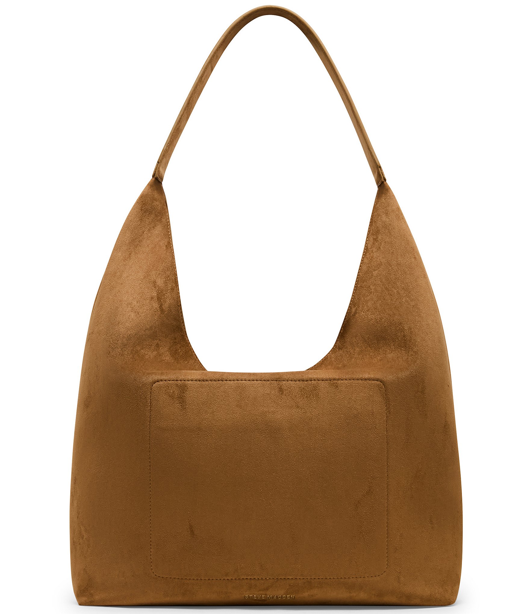 Steve Madden Lenore Suede Tassel Bag Charm Hobo Shoulder Bag