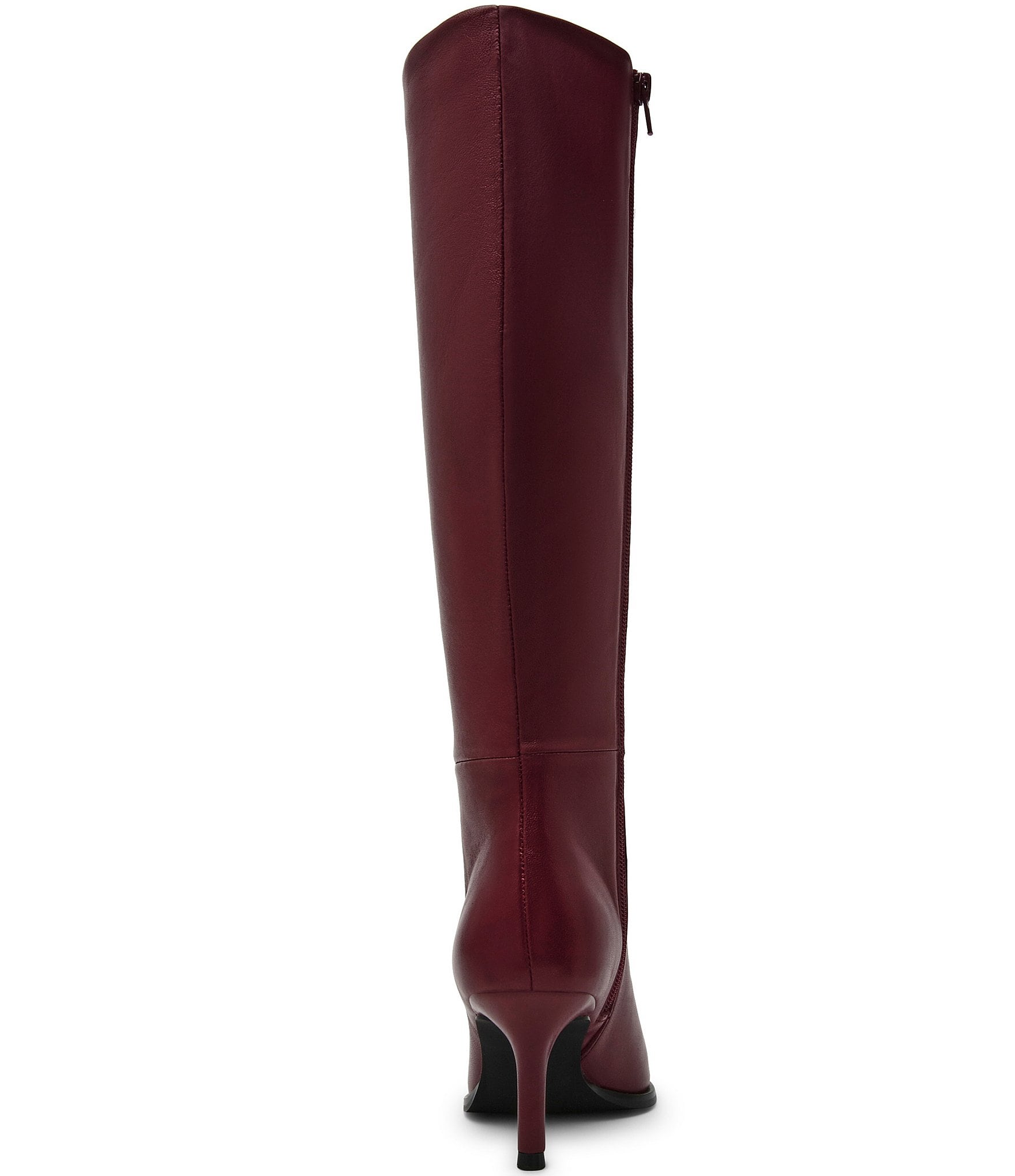Steve Madden Lingo Nappa Leather Pointed Toe Knee High Boots