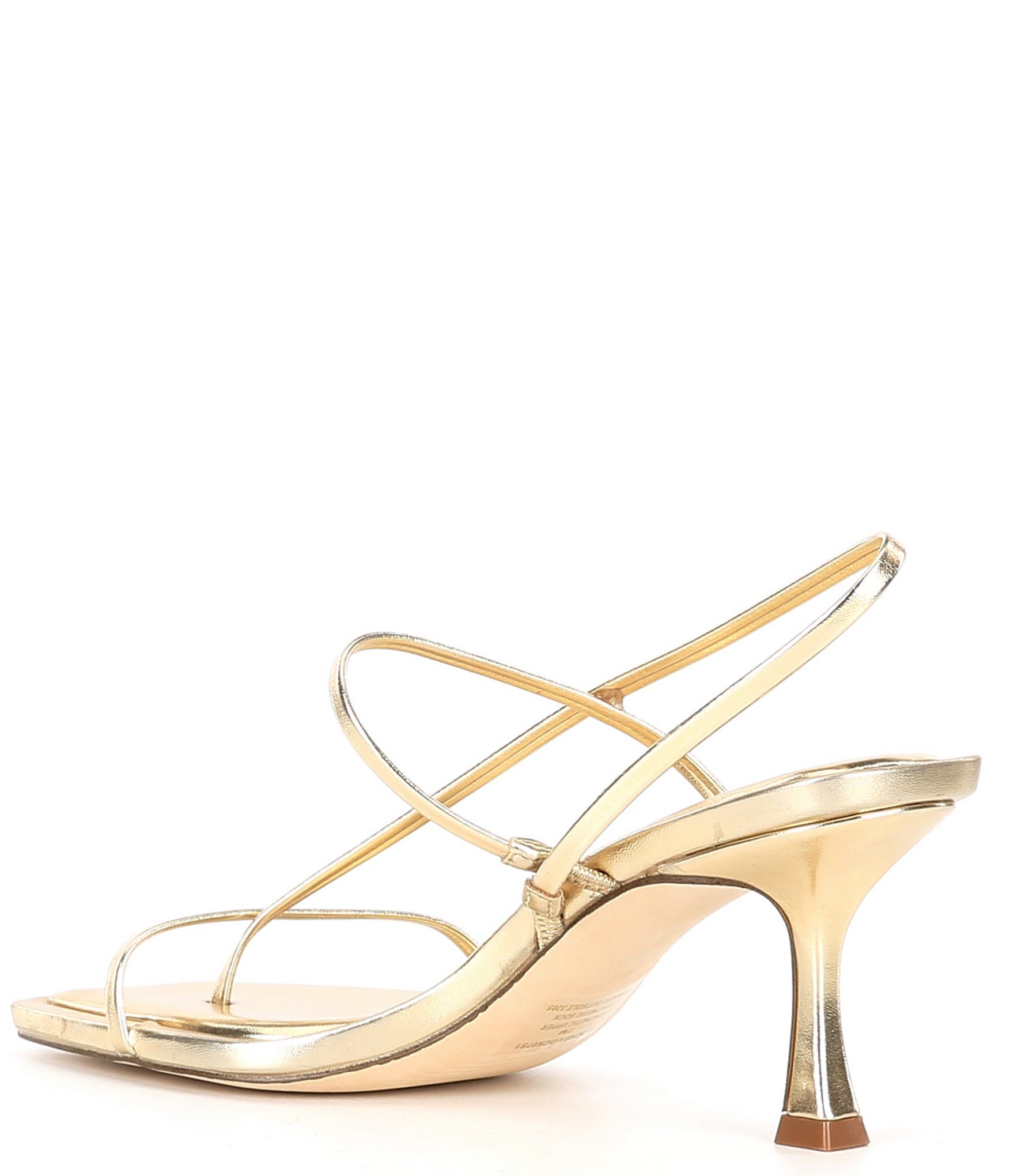 Steve Madden Locke Strappy Thong Square Toe Dress Sandals