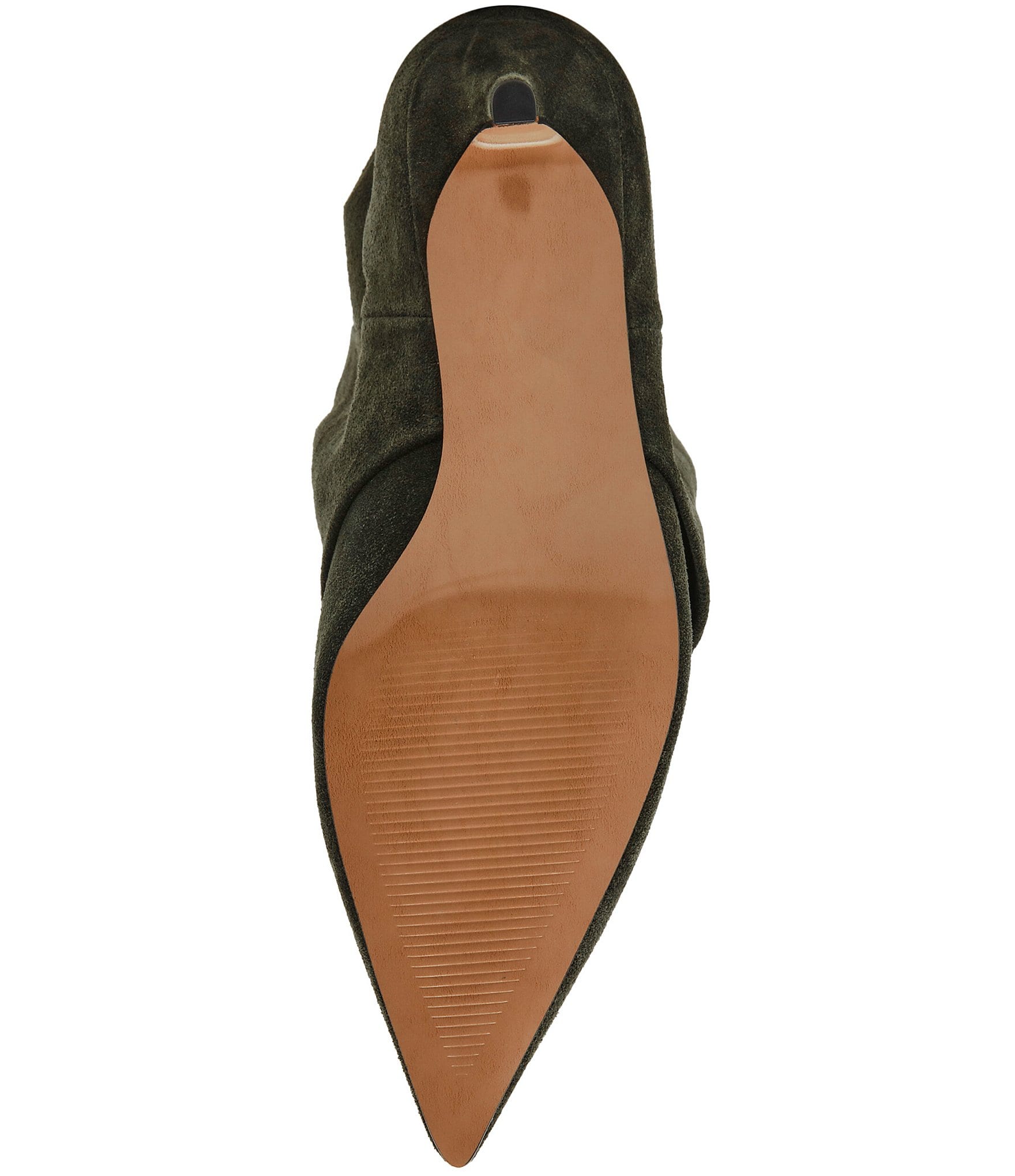 Steve Madden Luca Suede Cuffed Kitten Heel Boots