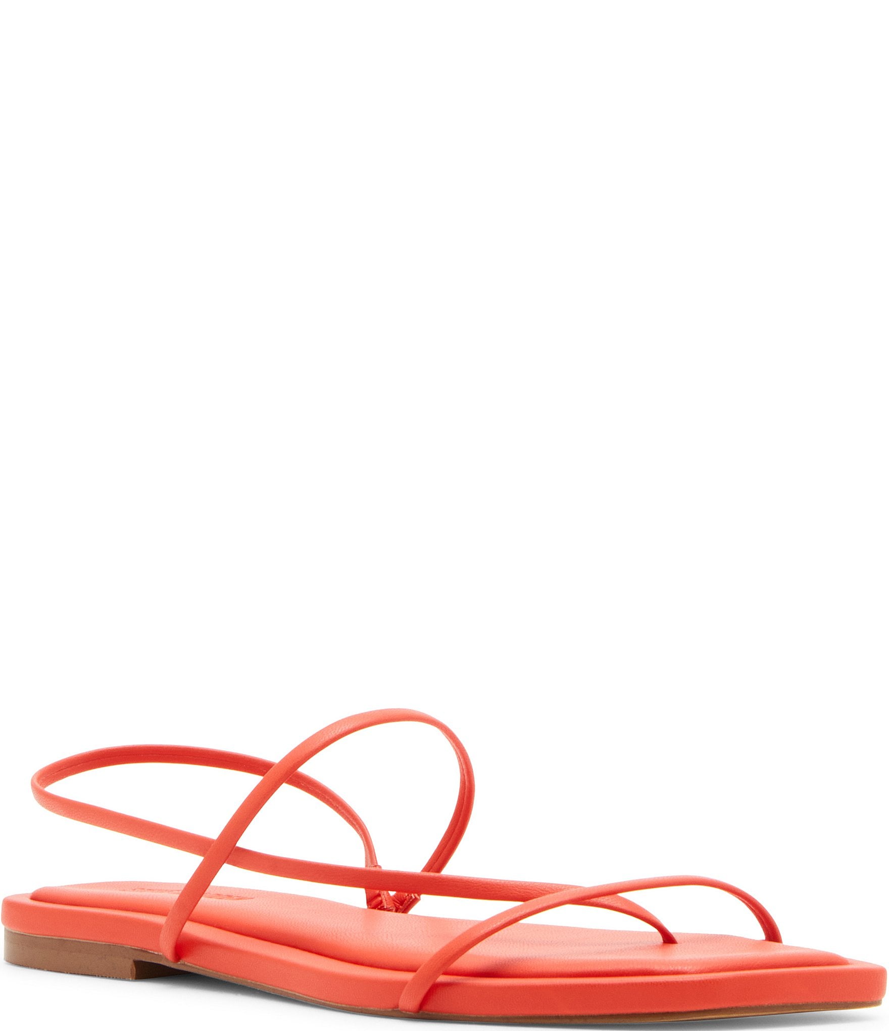 Dillards red sandals online