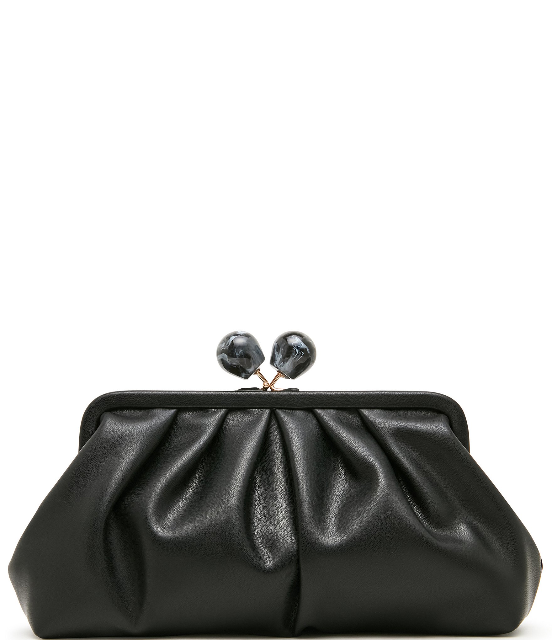 Steve Madden Marisol Marble Kisslock Clutch