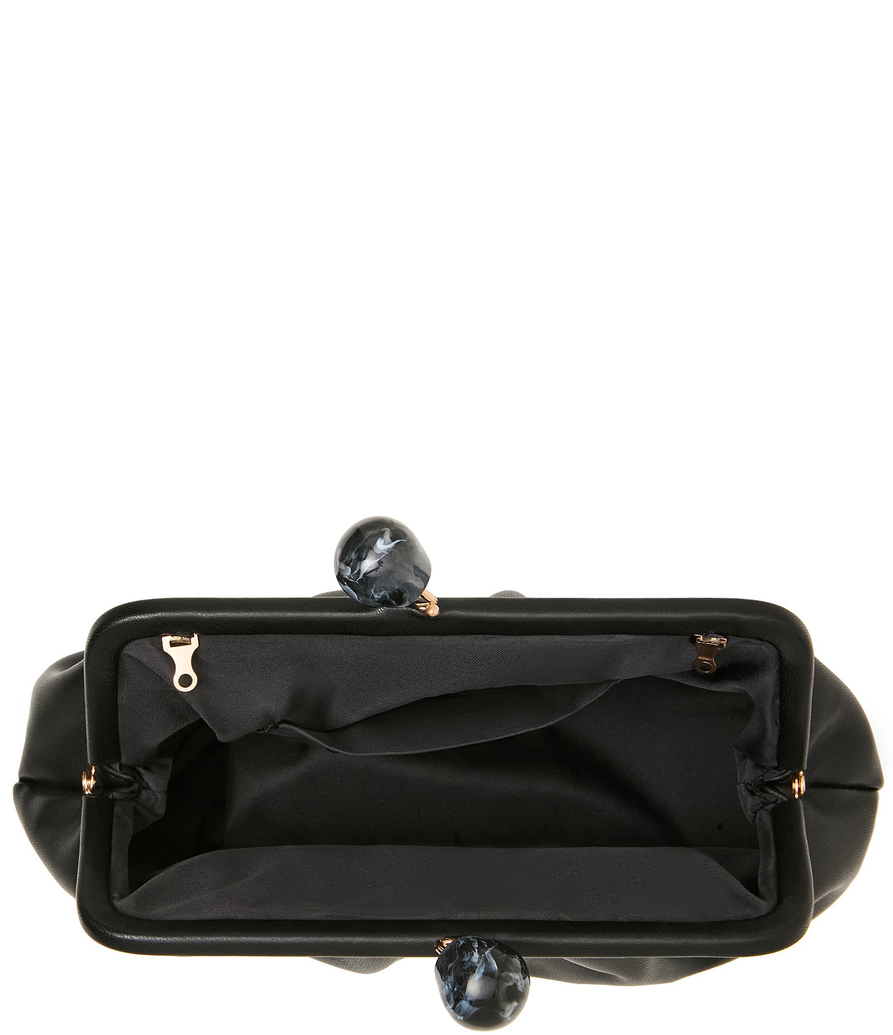 Steve Madden Marisol Marble Kisslock Clutch