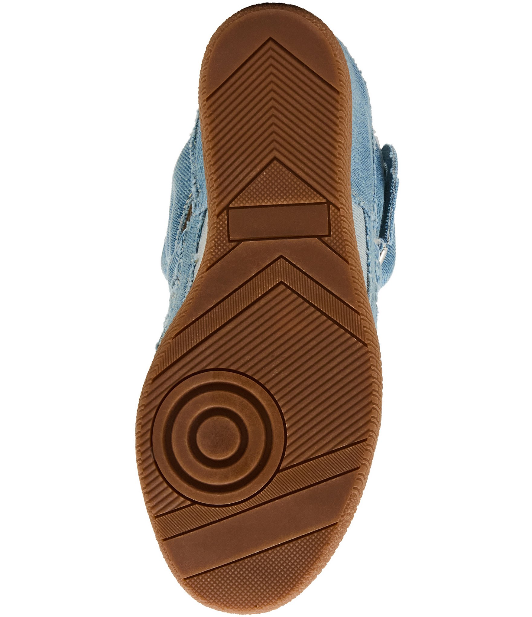 Steve Madden Mavis Denim High Top Wedge Sneakers