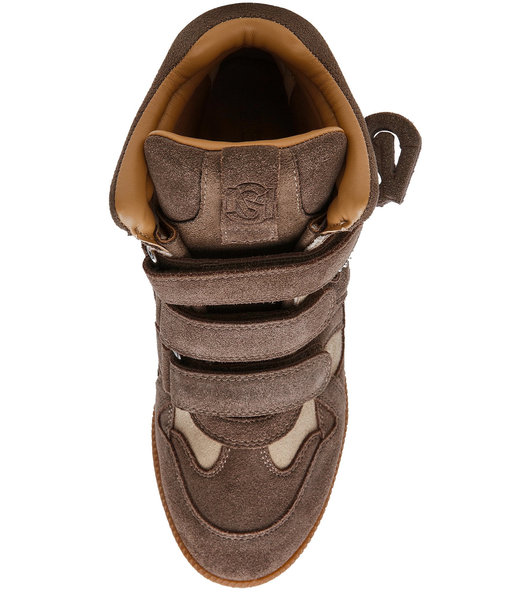 Steve Madden Mavis Suede High Top Wedge Sneakers