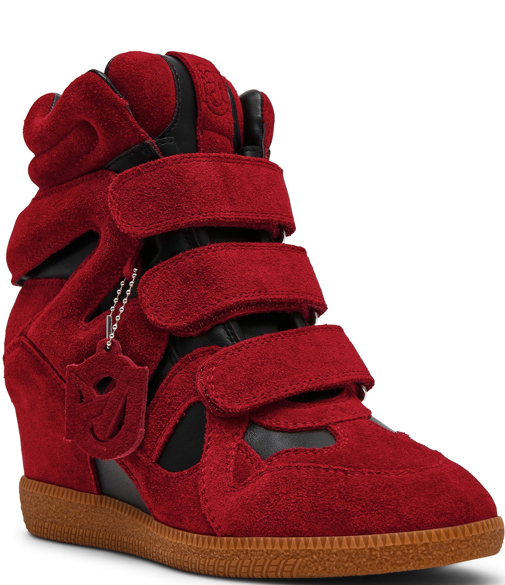 Steve Madden Mavis Suede High Top Wedge Sneakers