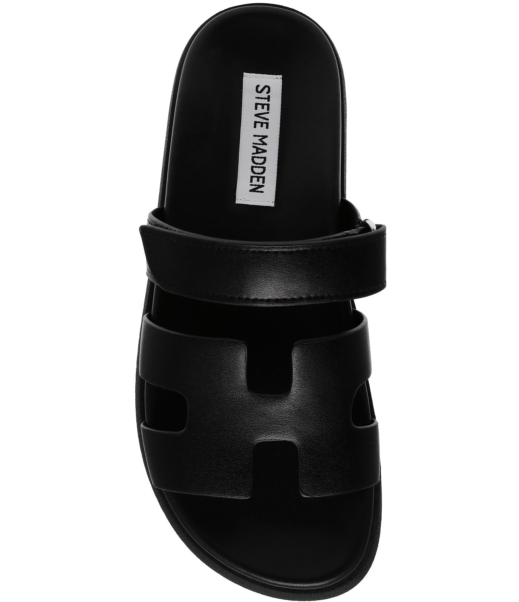 Steve Madden Mayven Leather Slide Sandals