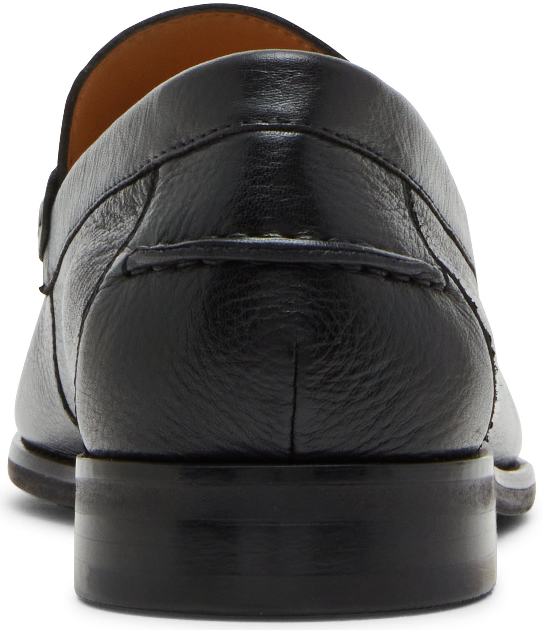 Steve Madden Men's Alfio Leather Bit Buckle Dress Loafers