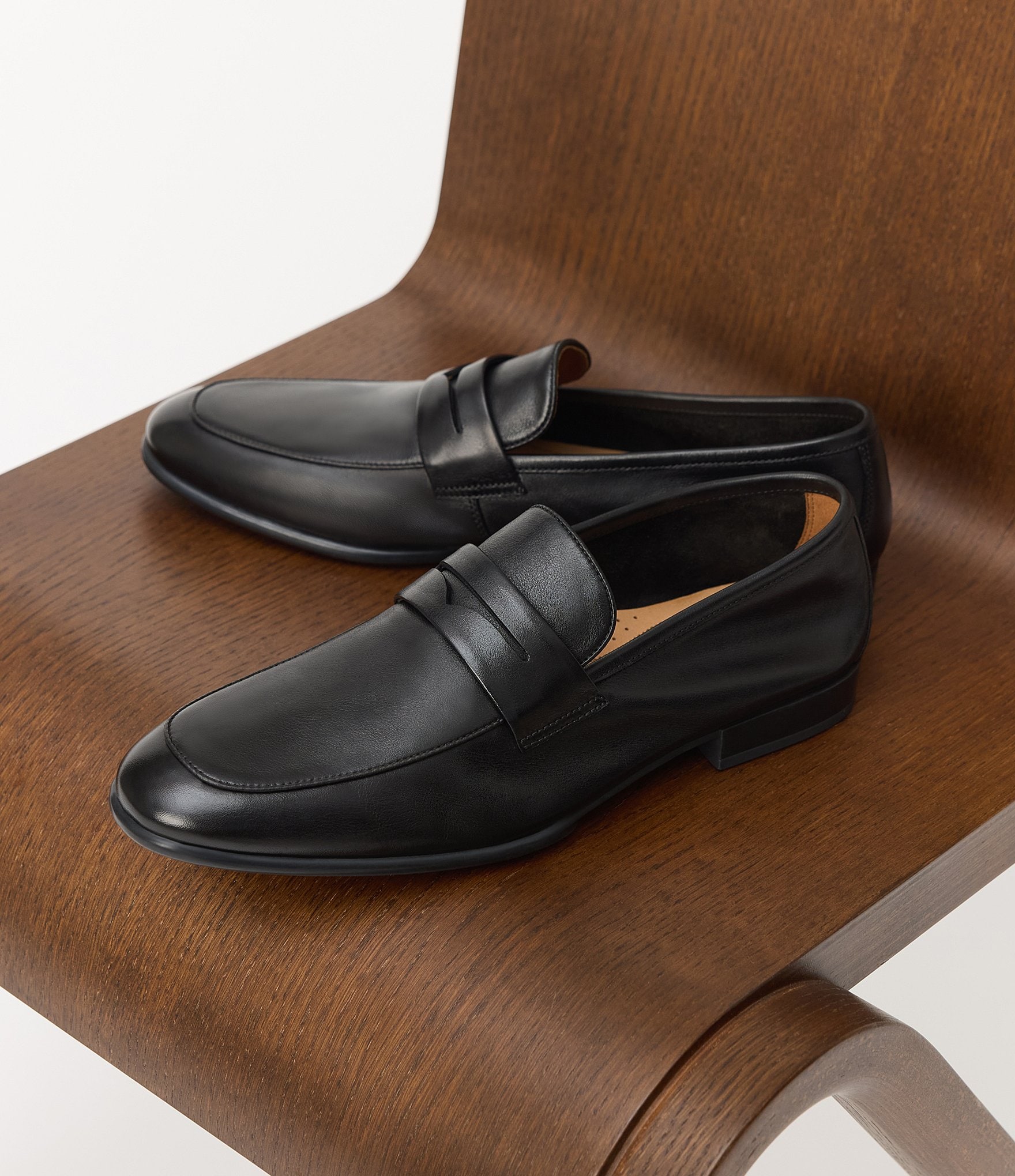 Steve Madden Men's Boca Leather Penny Loafers