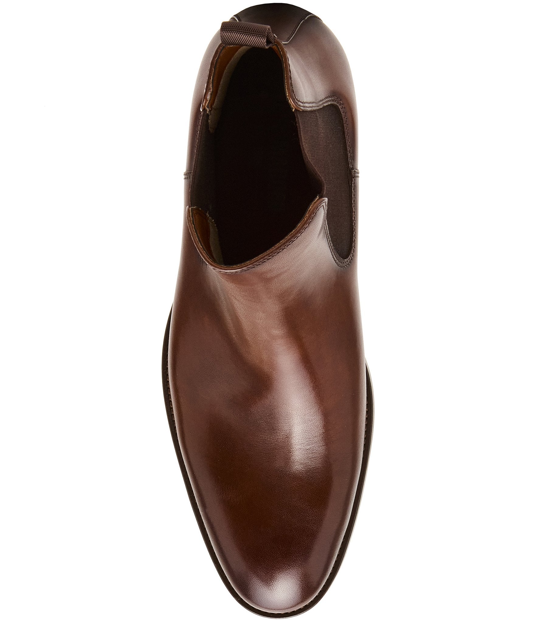 Steve Madden Men's Brompton Leather Chelsea Boots