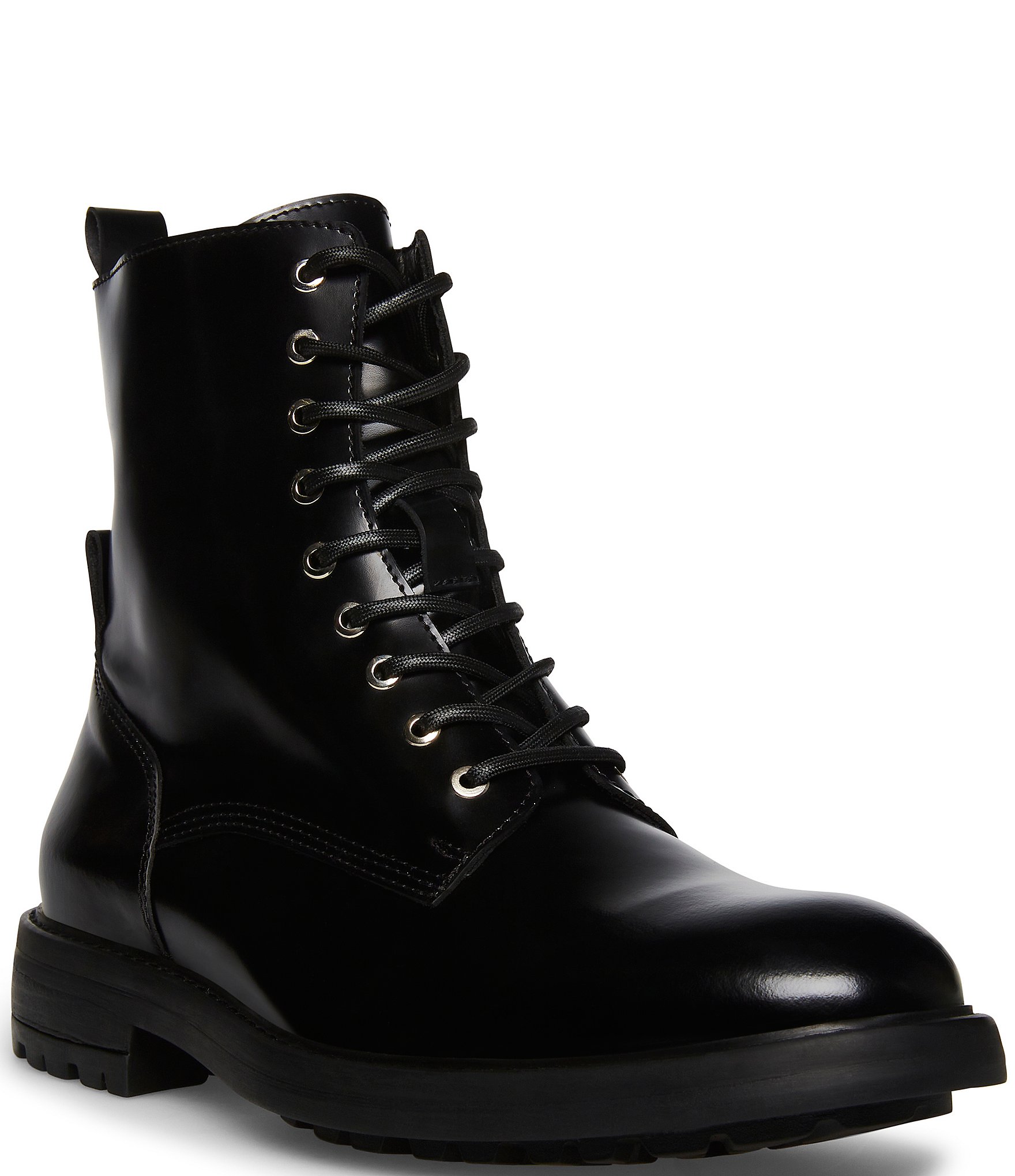 Madden Men's Leather Lug Sole Combat Boots Dillard's