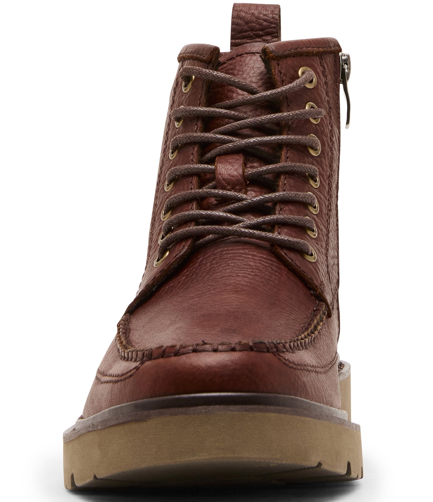 Steve Madden Men's Daviston Lace Up Leather Chukka Boots