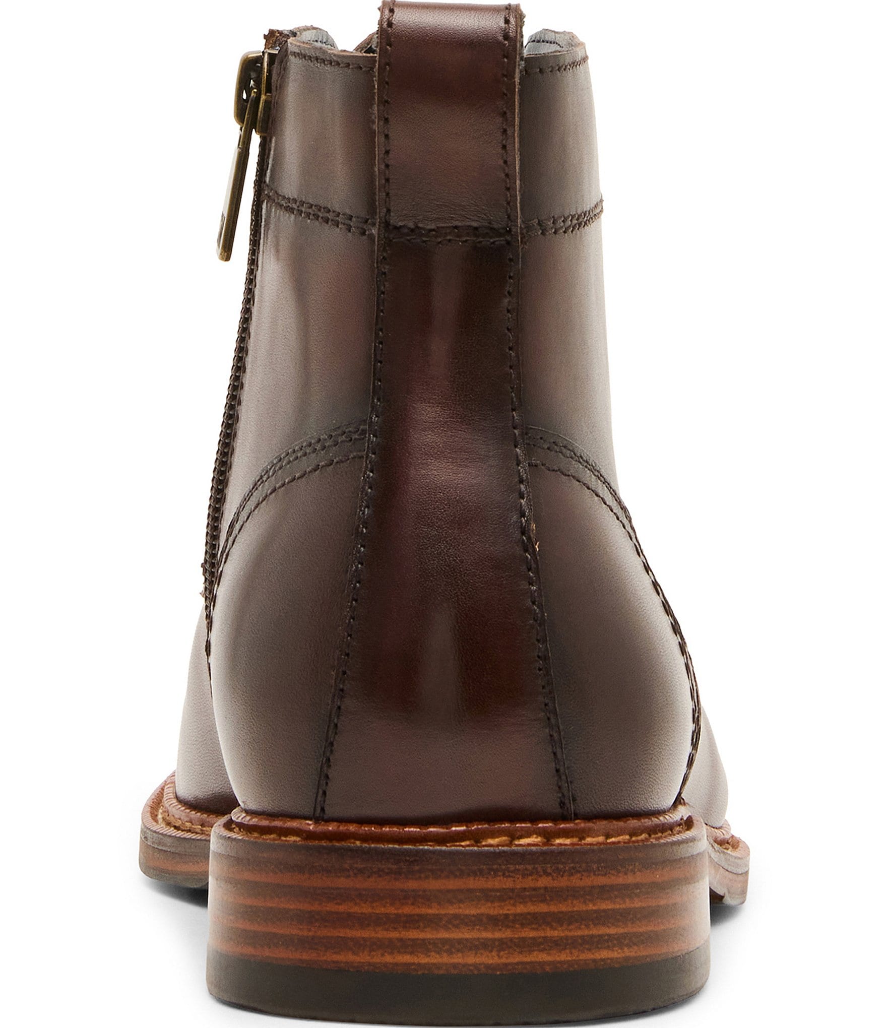 Steve Madden Men's Ebner Leather Cap Toe Boots