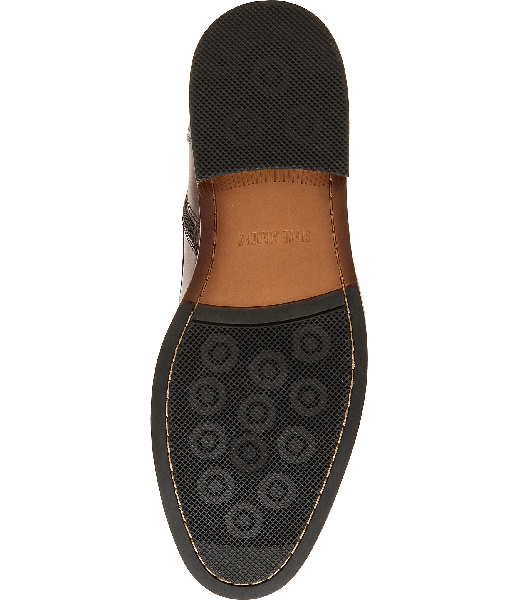 Steve Madden Men's Ebner Leather Cap Toe Boots