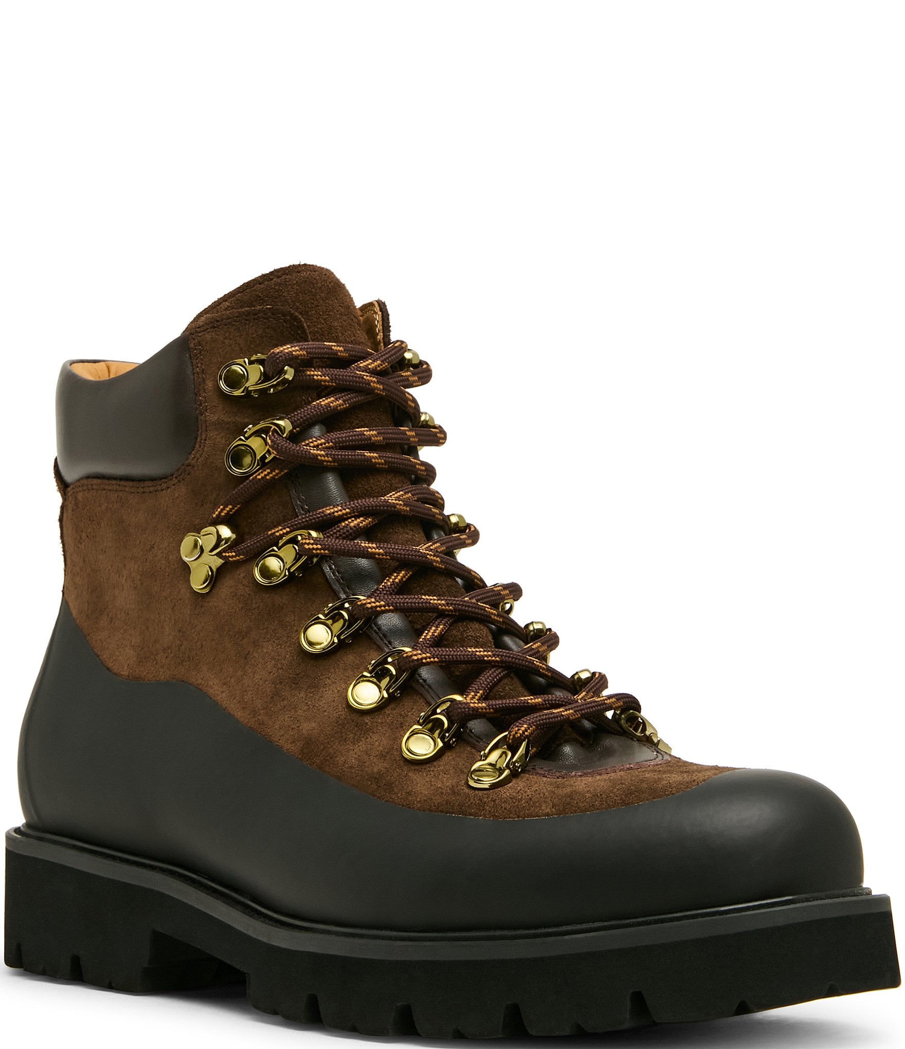 Steve Madden Men's Garno Suede Lug Sole Hiker Boots