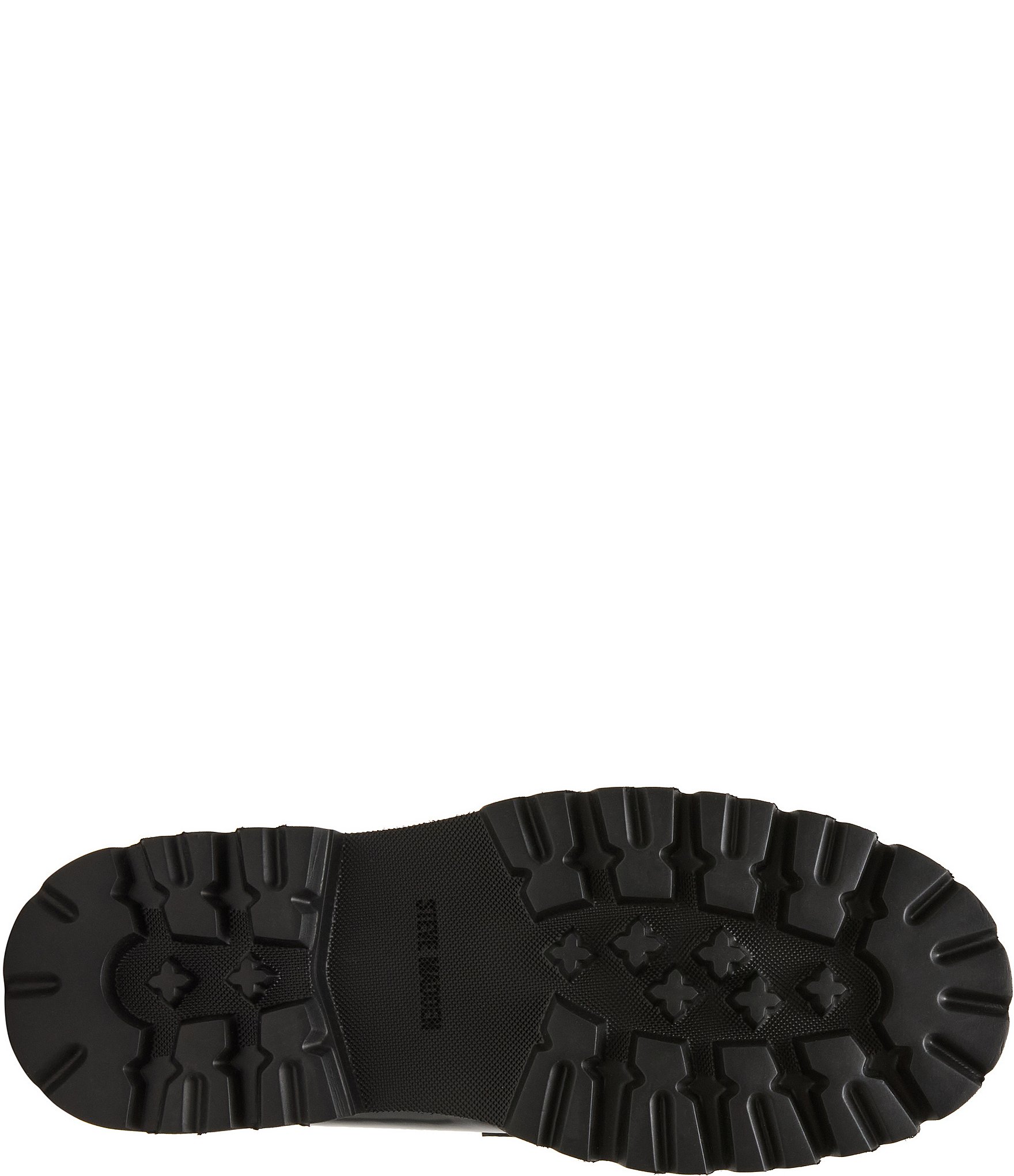 Steve Madden Men's Naxos Leather Bit Buckle Lug Loafers