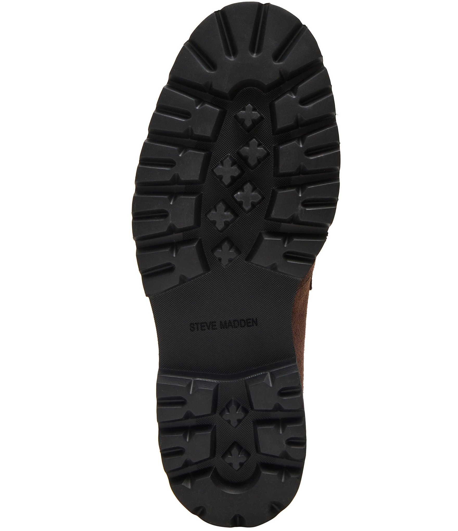 Steve Madden Men's Reynolds Suede Lug Loafers