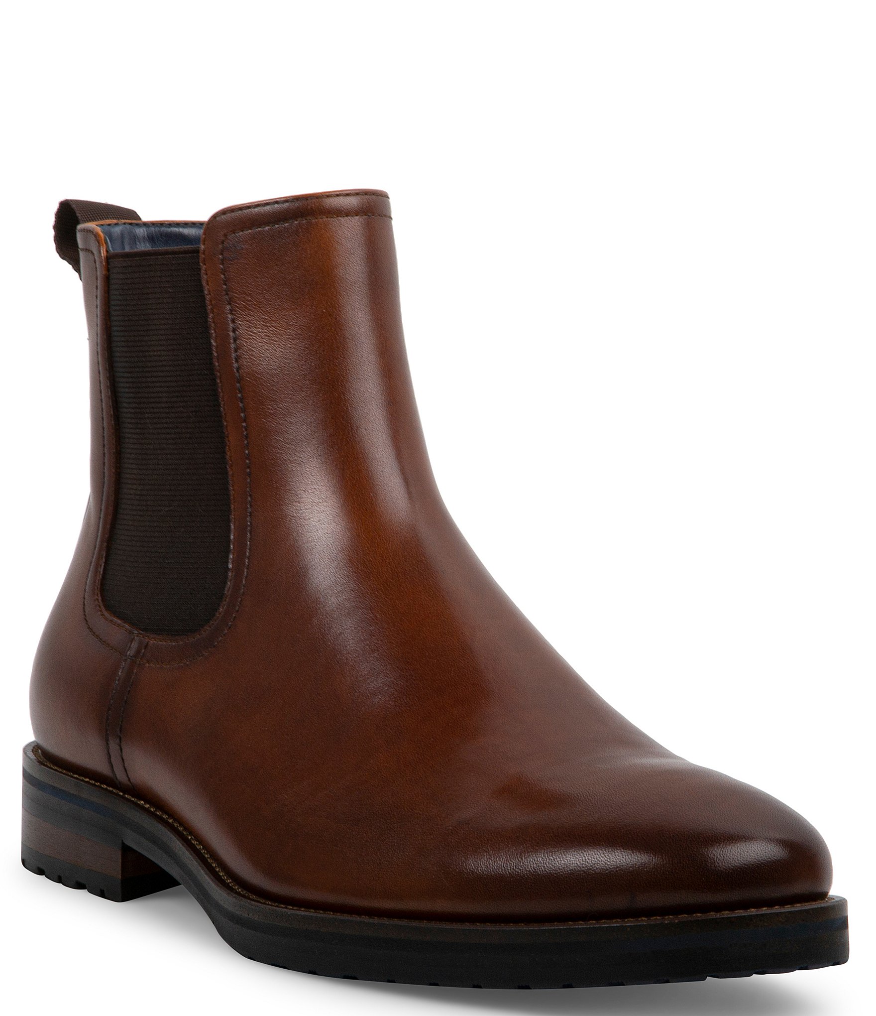 Steve Madden Men's Sverne Leather Chelsea Boots | Dillard's